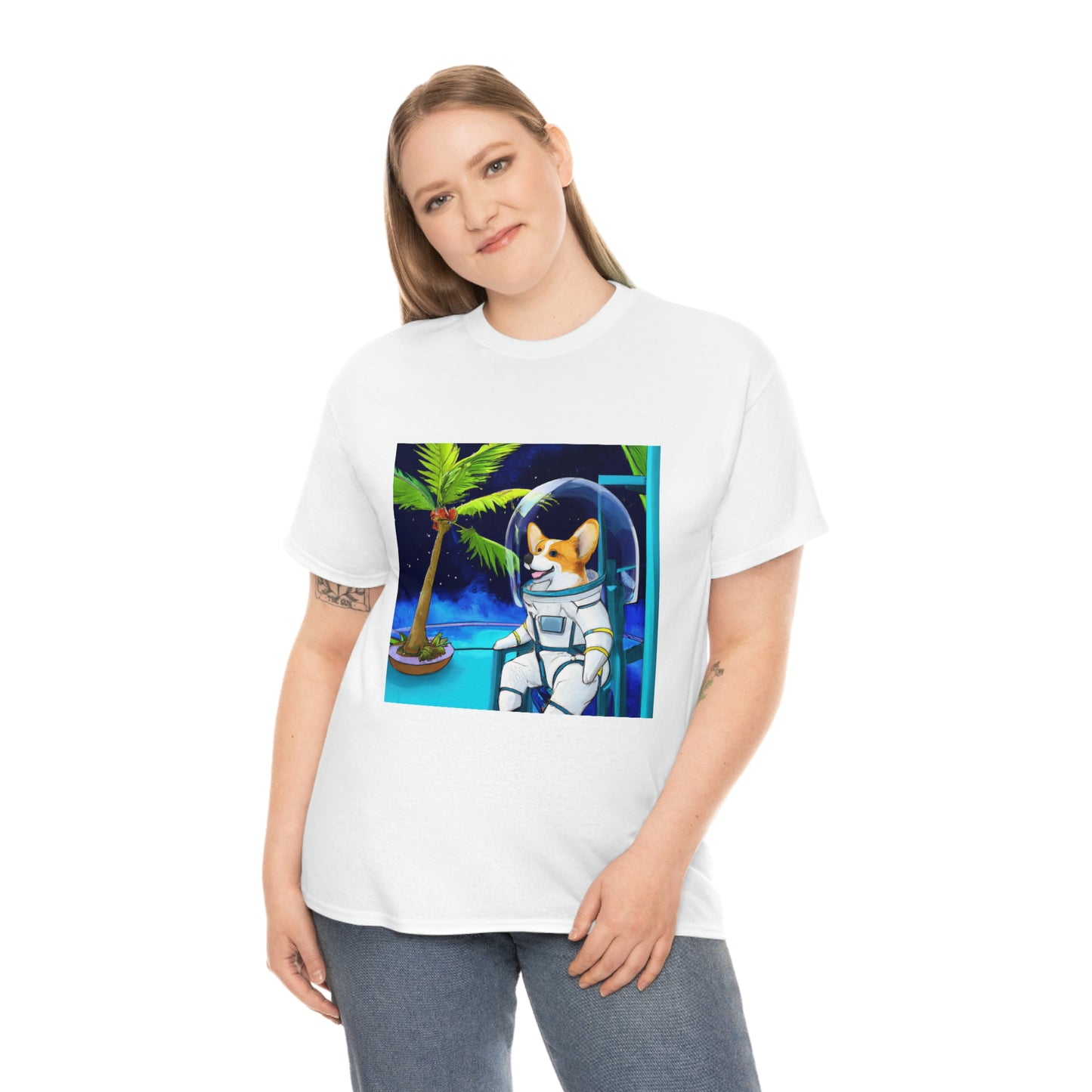 Corgi Spaceman Tshirt