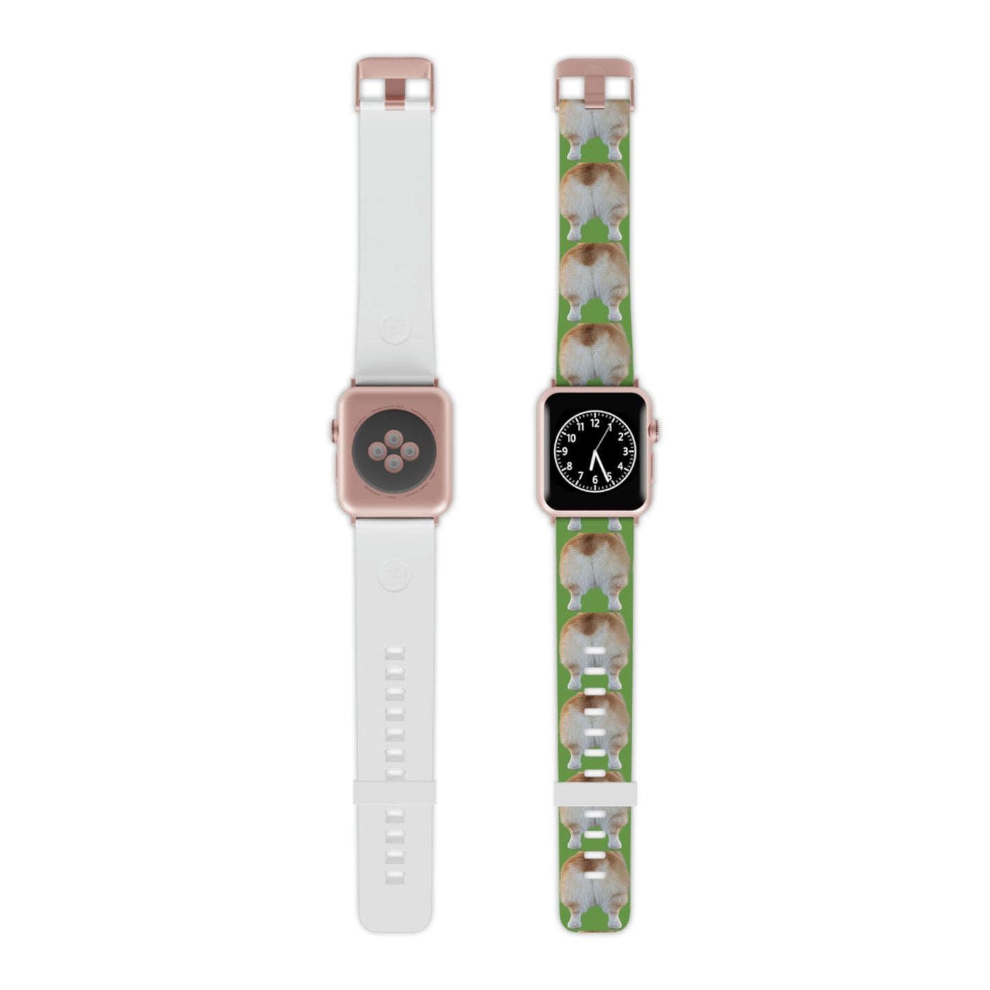 Green Corgi Butt Watch Band for Apple Watch