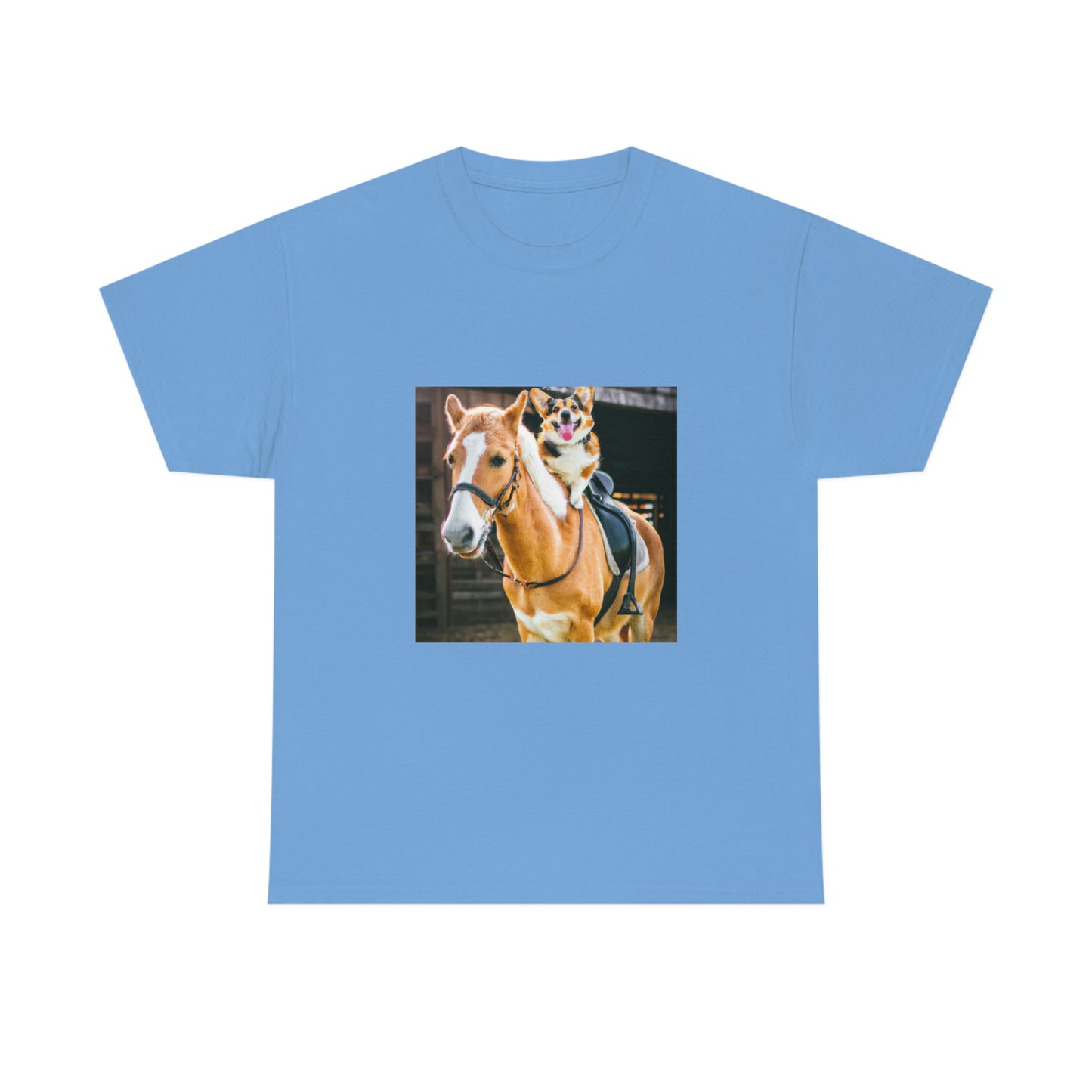 Saddle Up Short Legs Corgi Tshirt