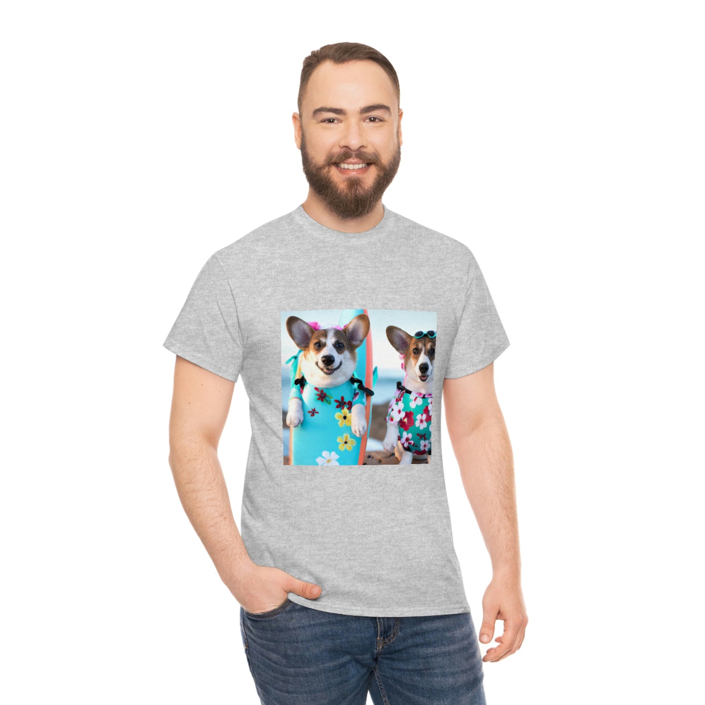 Surf'n USA Corgi Tshirt