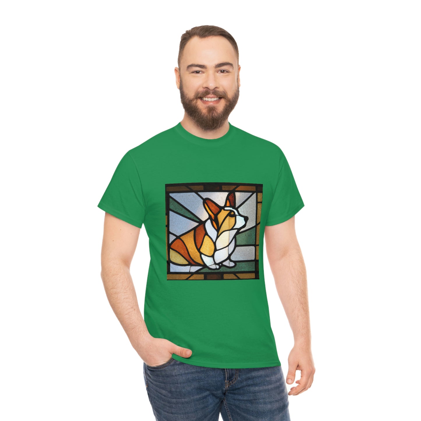 Corgi Stained Glass 3 Tshirt