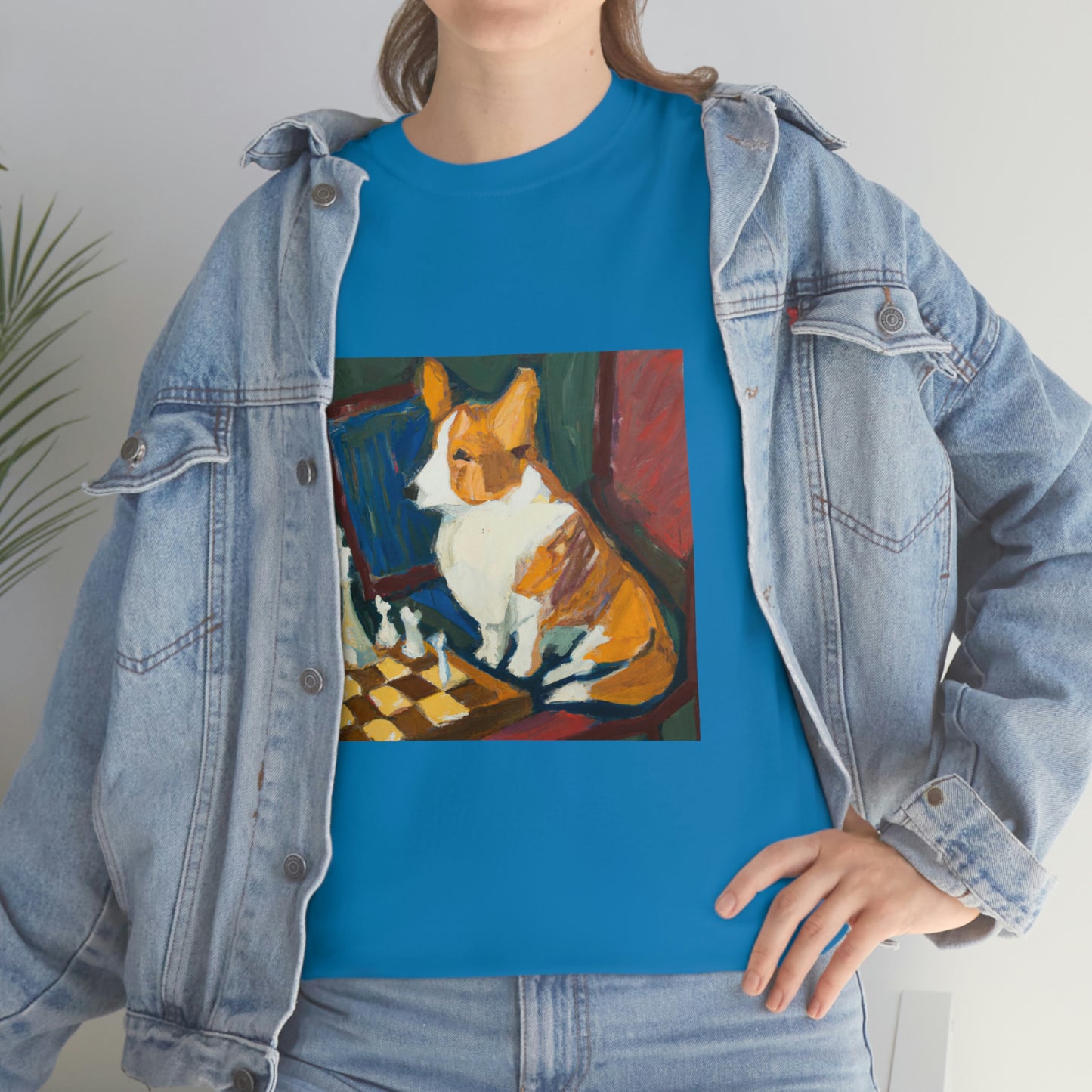 Checkmate in Three Corgi Tshirt