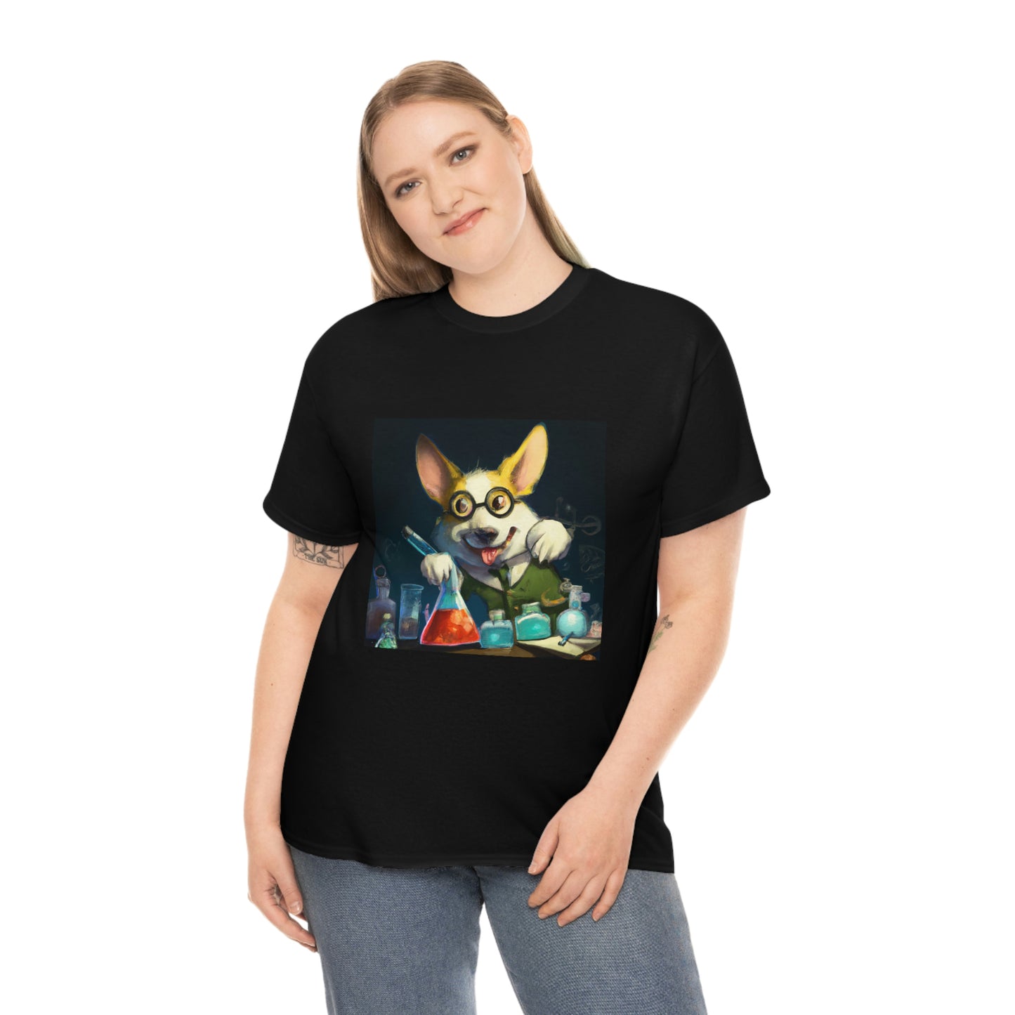 Making Fluffy Potion Corgi Tshirt