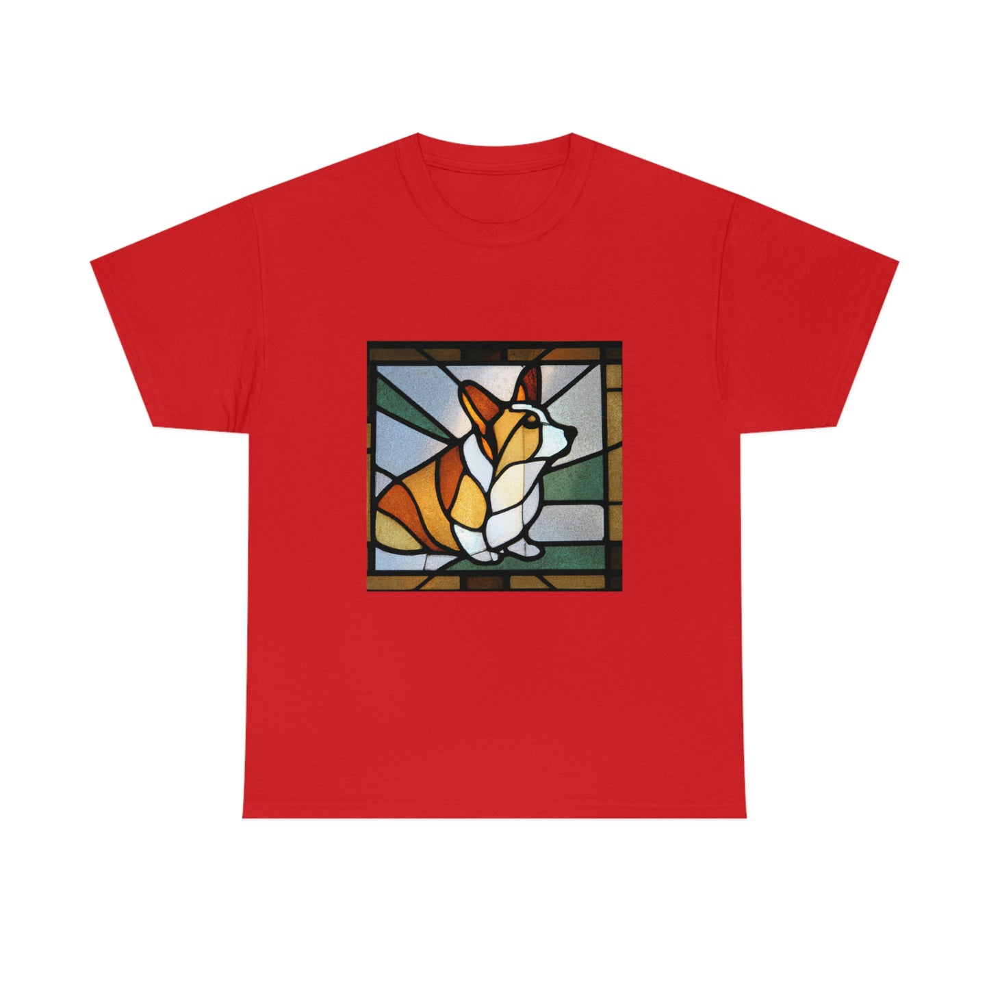 Corgi Stained Glass 3 Tshirt