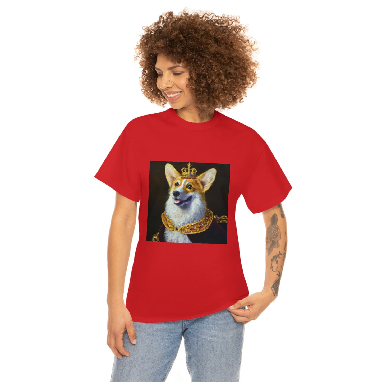 Kneel Before the Chonk Corgi Tshirt