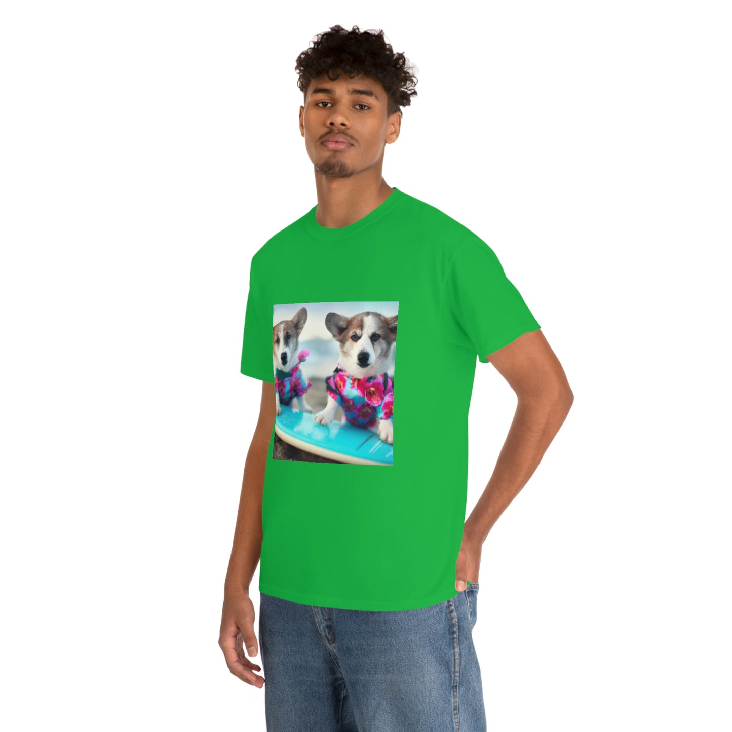 Surfs Up Corgi Tshirt