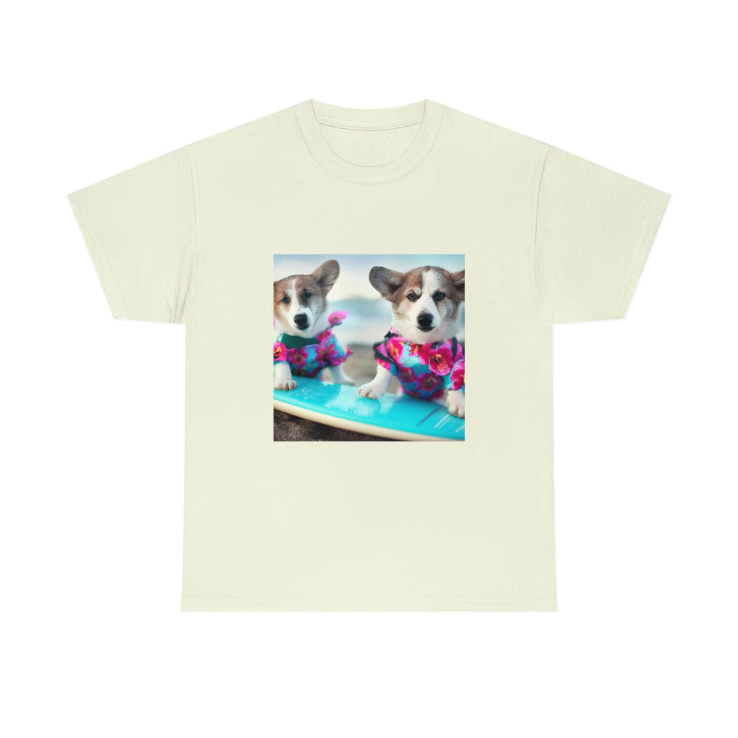 Surfs Up Corgi Tshirt