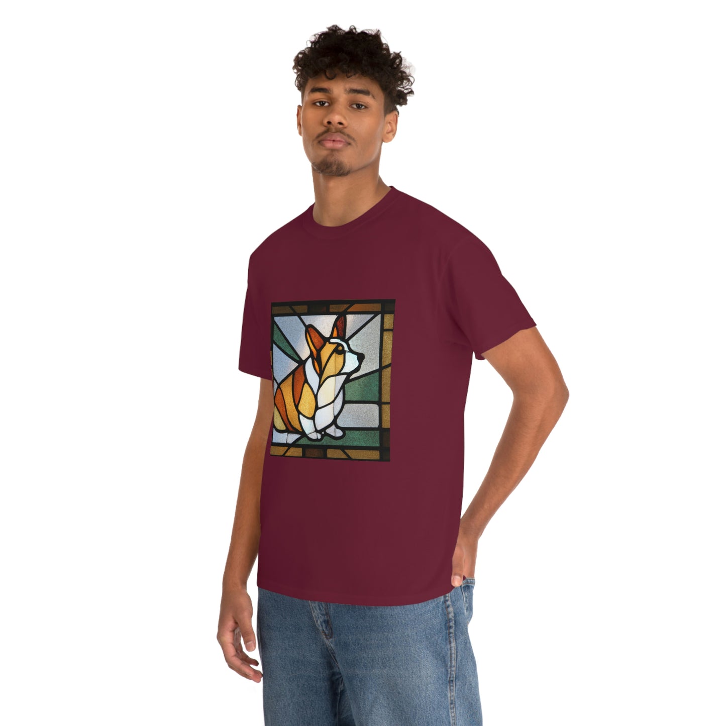 Corgi Stained Glass 3 Tshirt