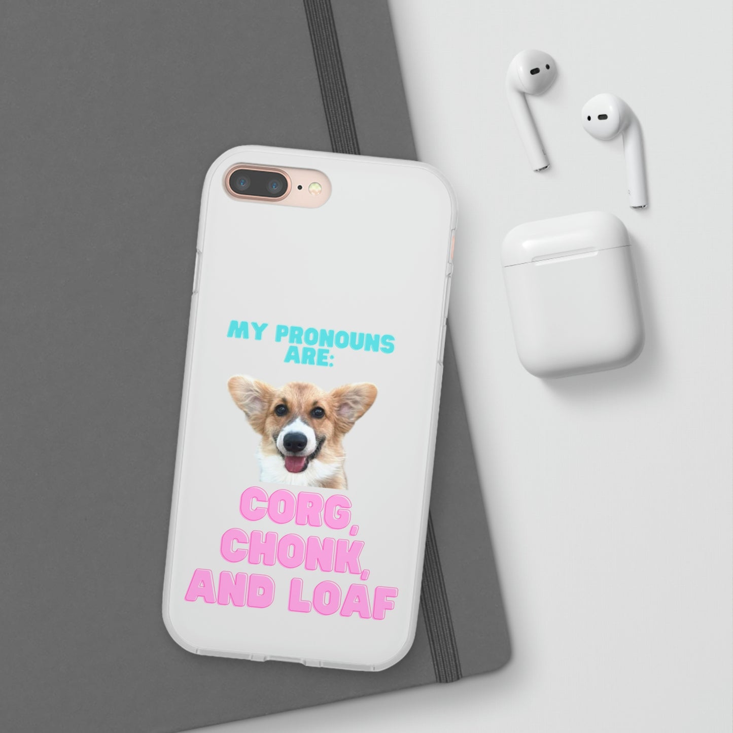 Corgi Pronoun Phone Case