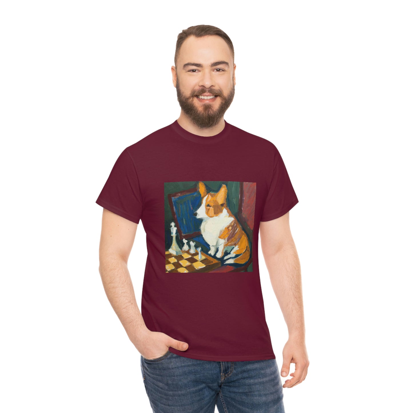 Checkmate in Three Corgi Tshirt