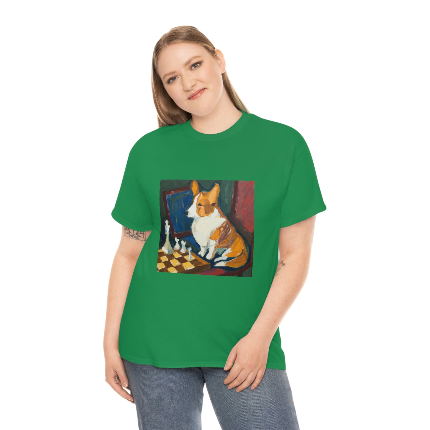 Checkmate in Three Corgi Tshirt