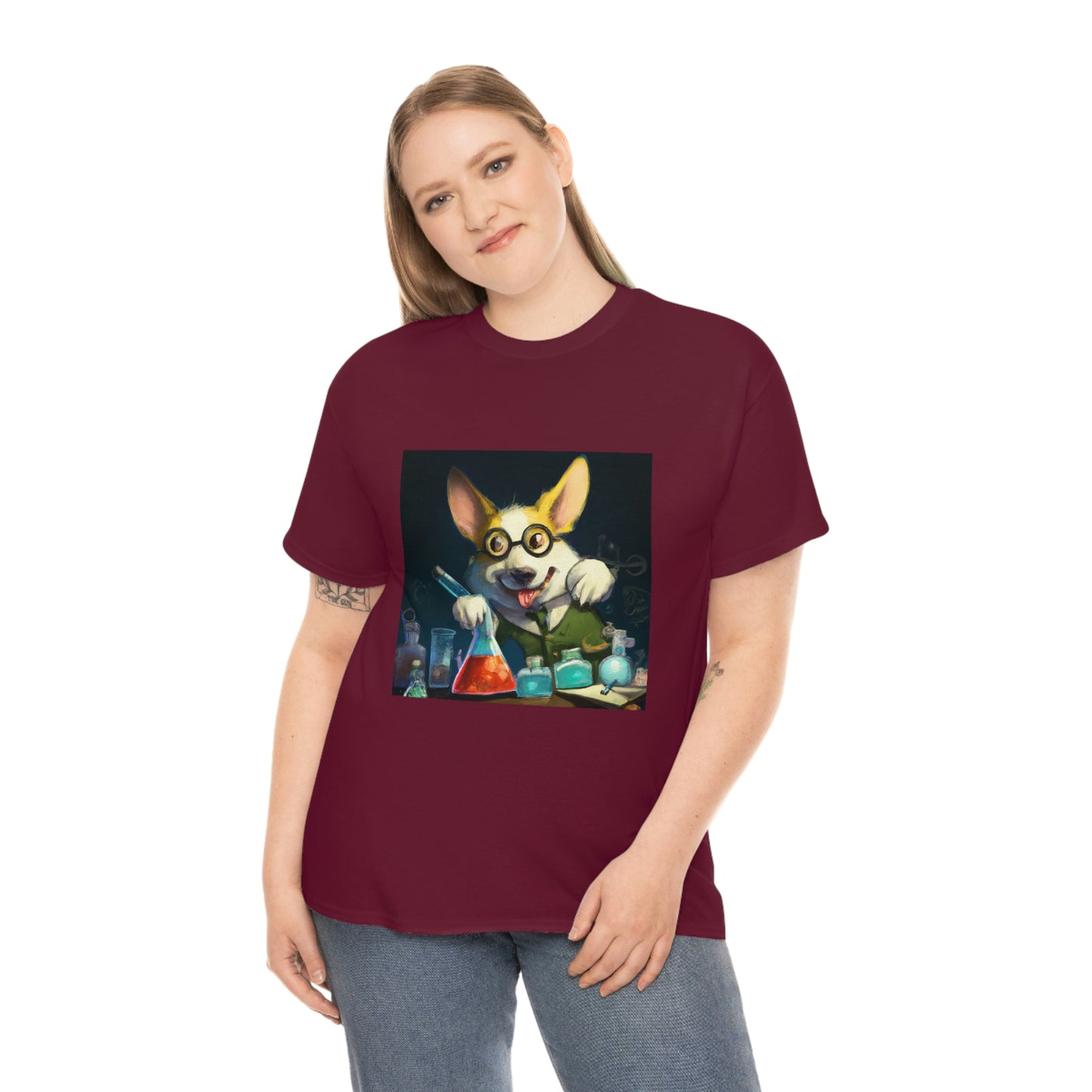 Making Fluffy Potion Corgi Tshirt