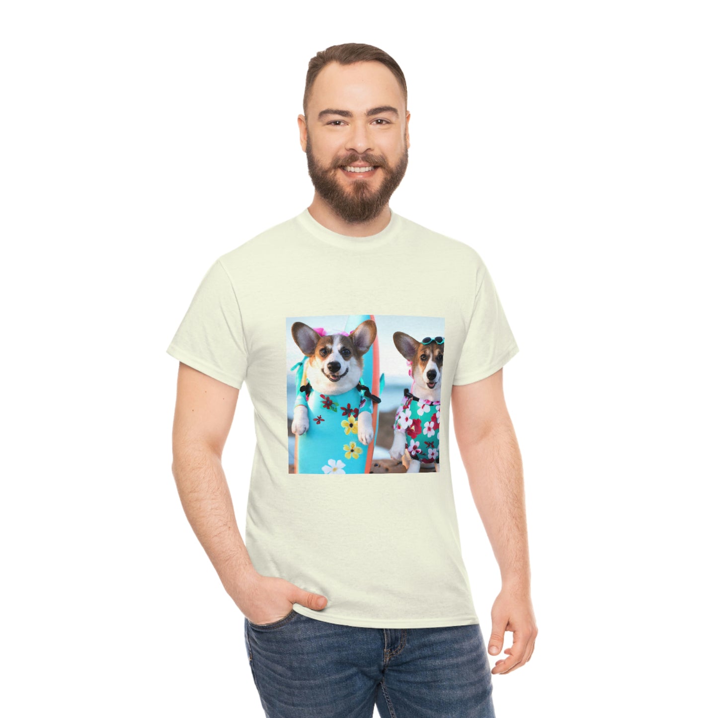 Surf'n USA Corgi Tshirt