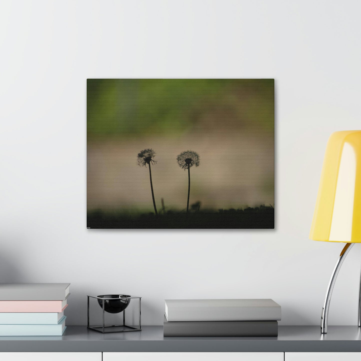 Dandelions Opposing Part 1 Canvas