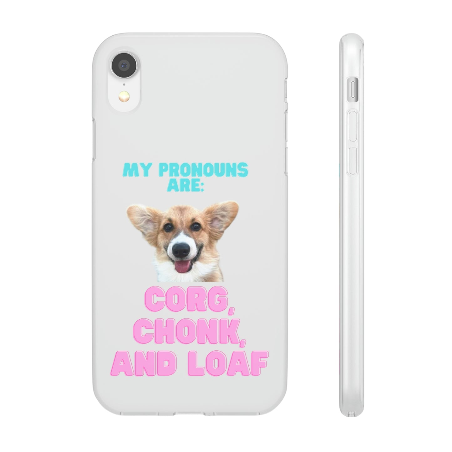 Corgi Pronoun Phone Case