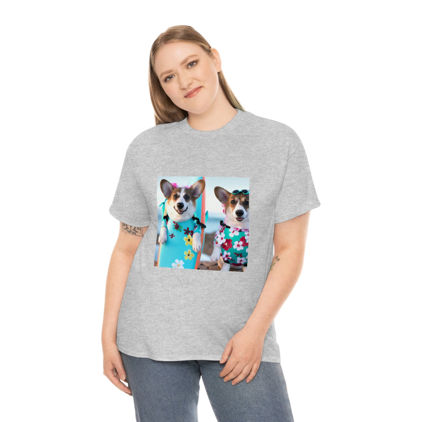 Surf'n USA Corgi Tshirt