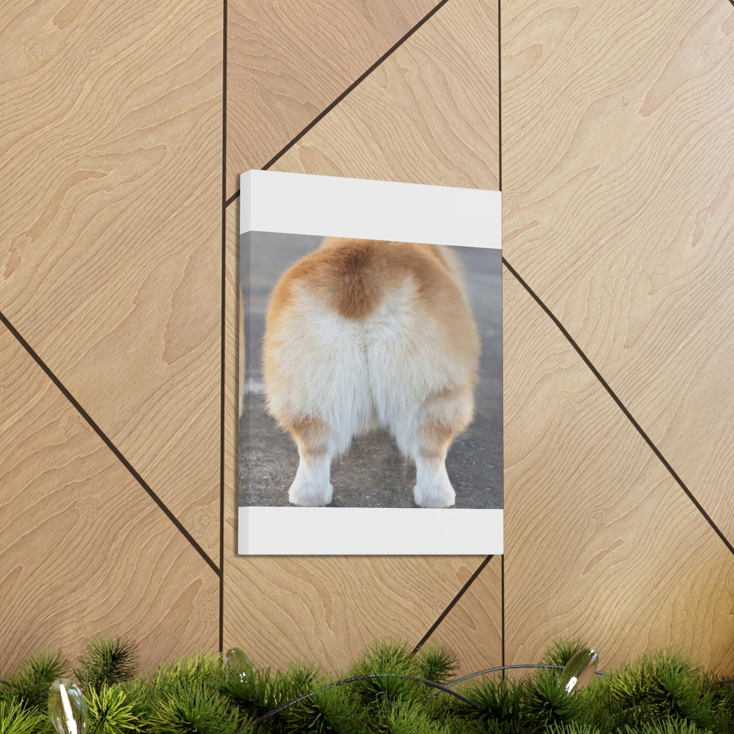 Corgi Butt Canvas