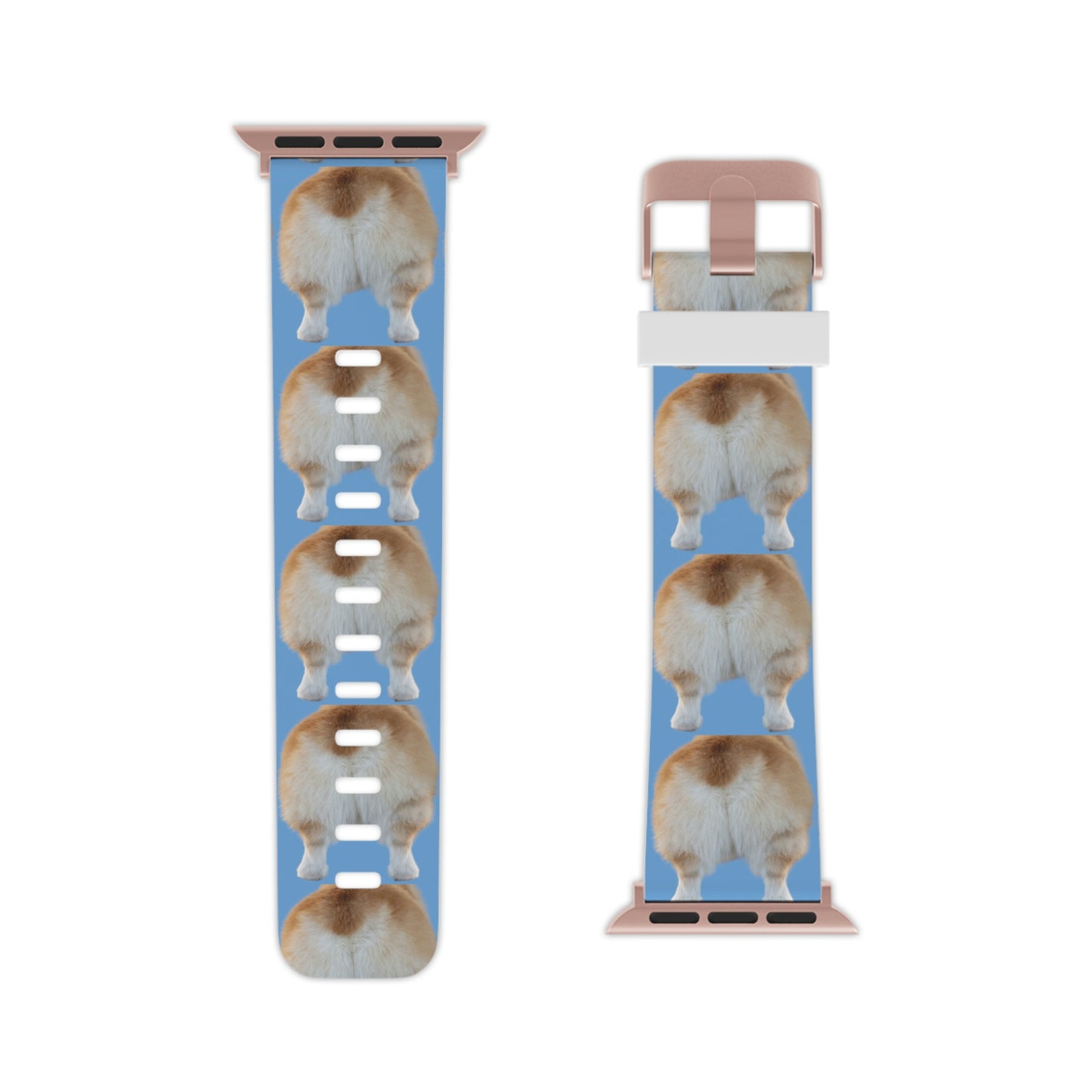 Blue Corgi Butt Watch Band for Apple Watch