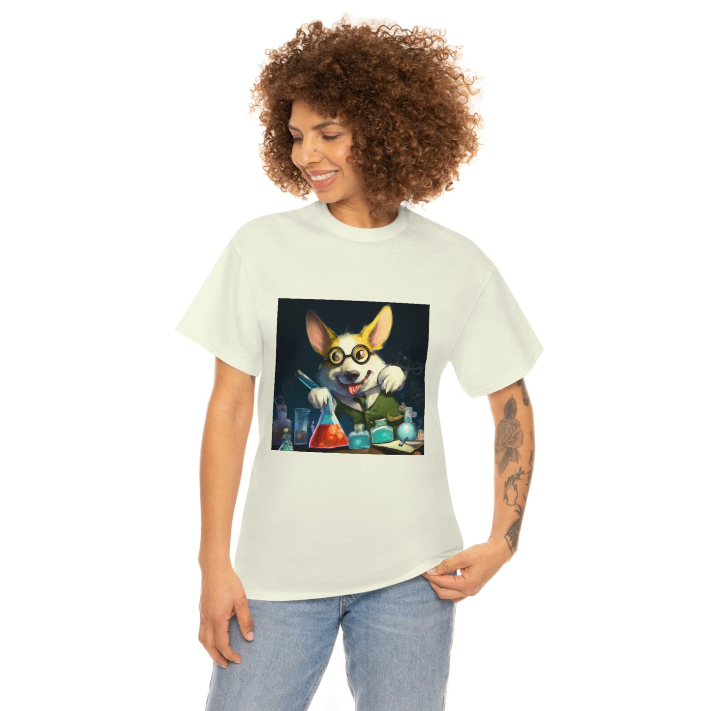 Making Fluffy Potion Corgi Tshirt