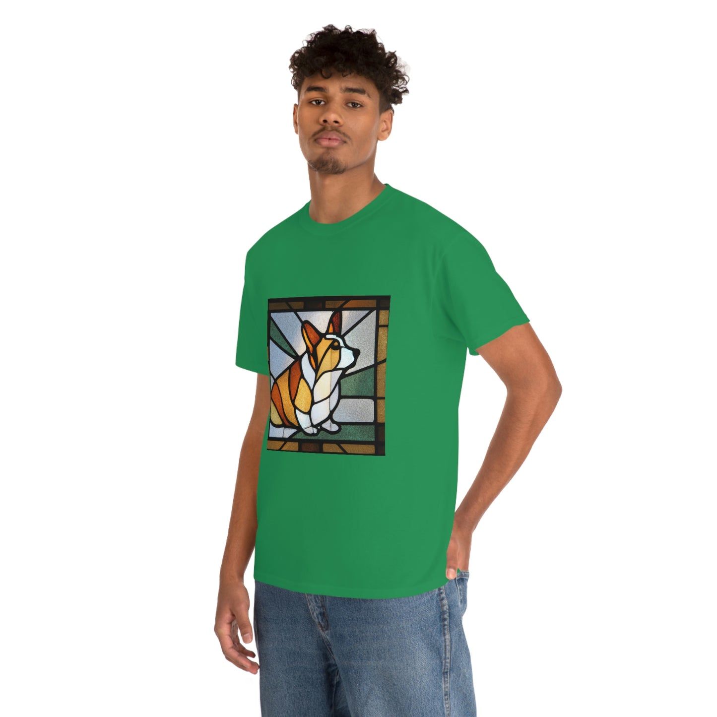 Corgi Stained Glass 3 Tshirt