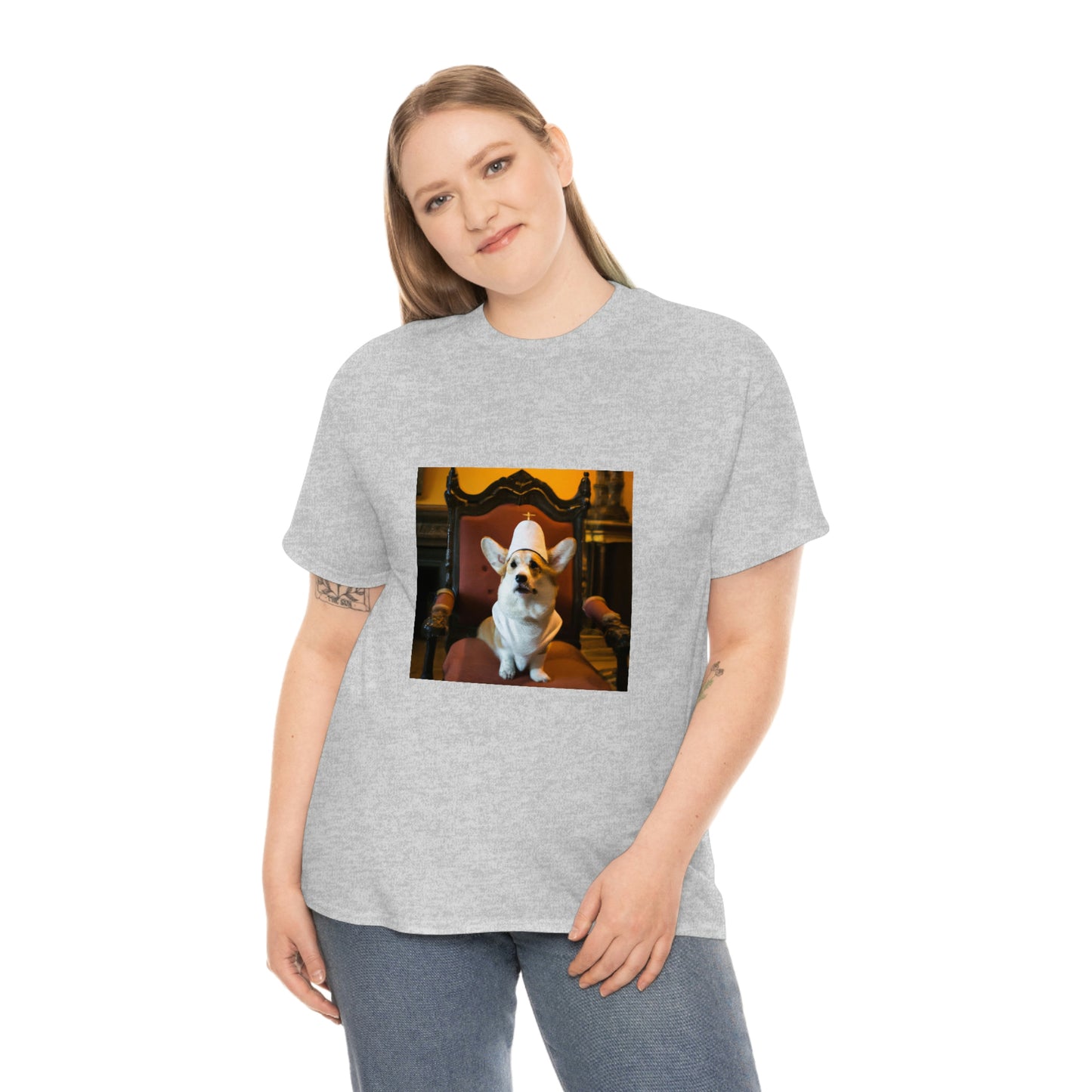 Papal Paws Corgi Tshirt