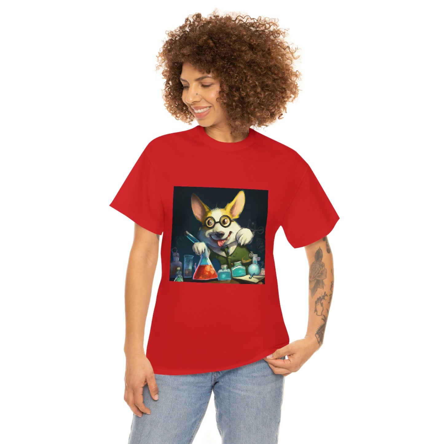 Making Fluffy Potion Corgi Tshirt