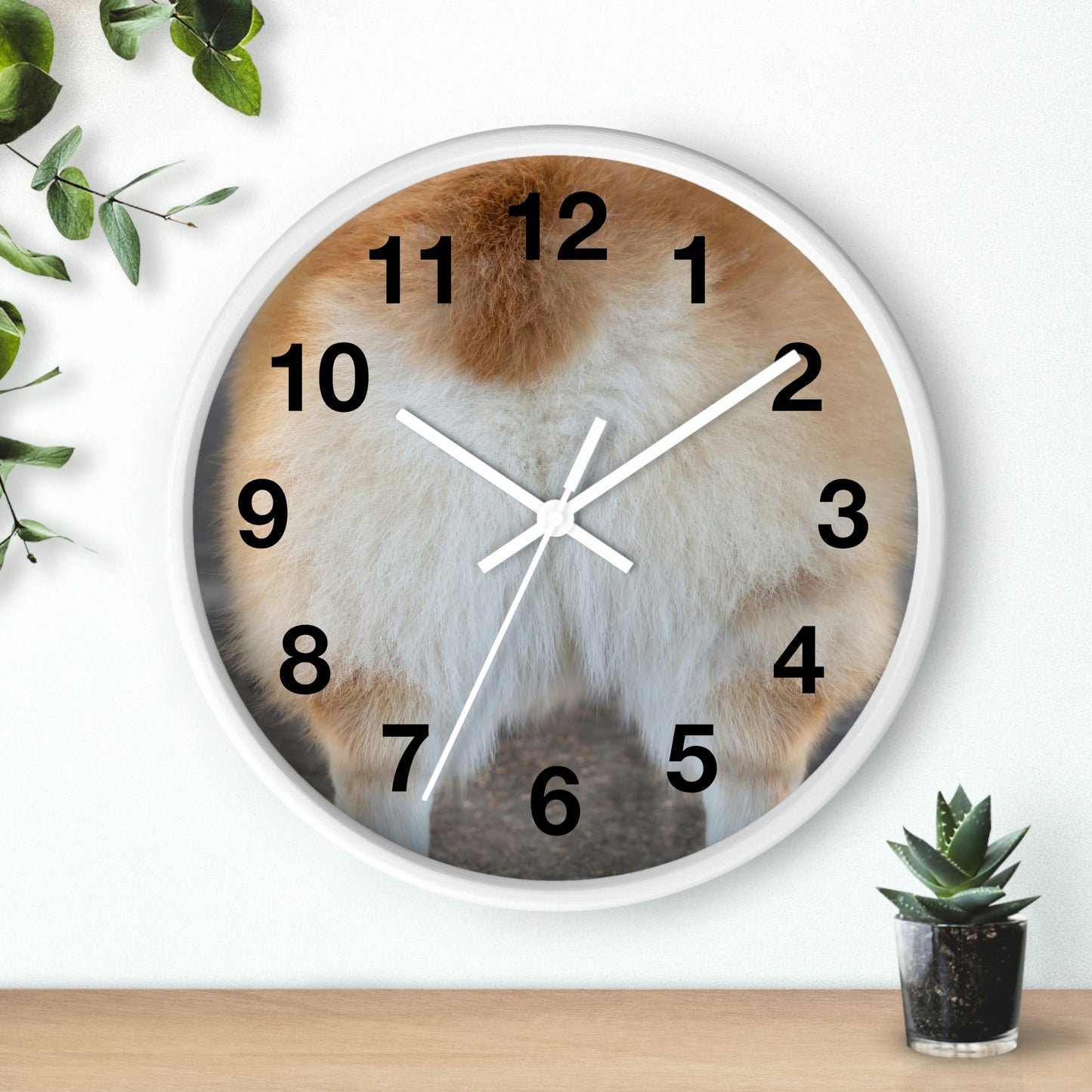 Corgi Butt Clock