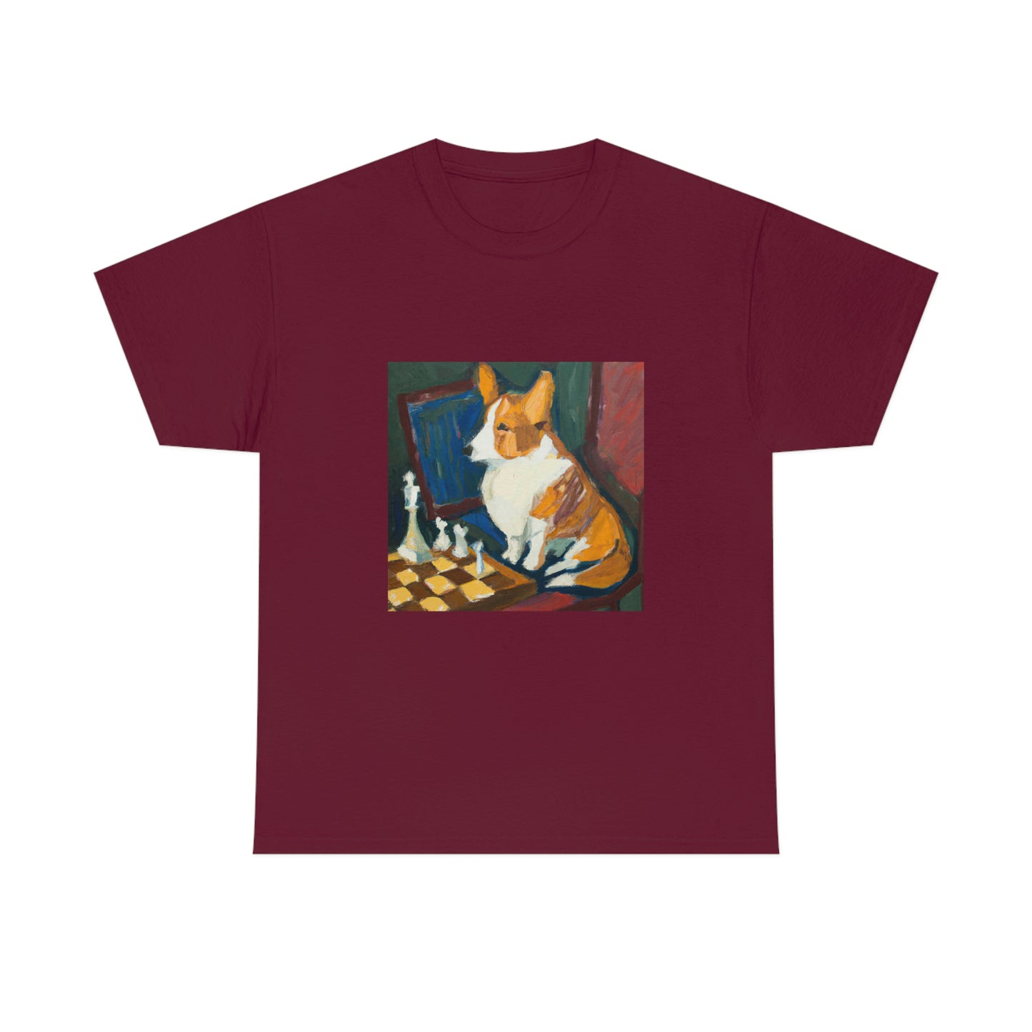 Checkmate in Three Corgi Tshirt