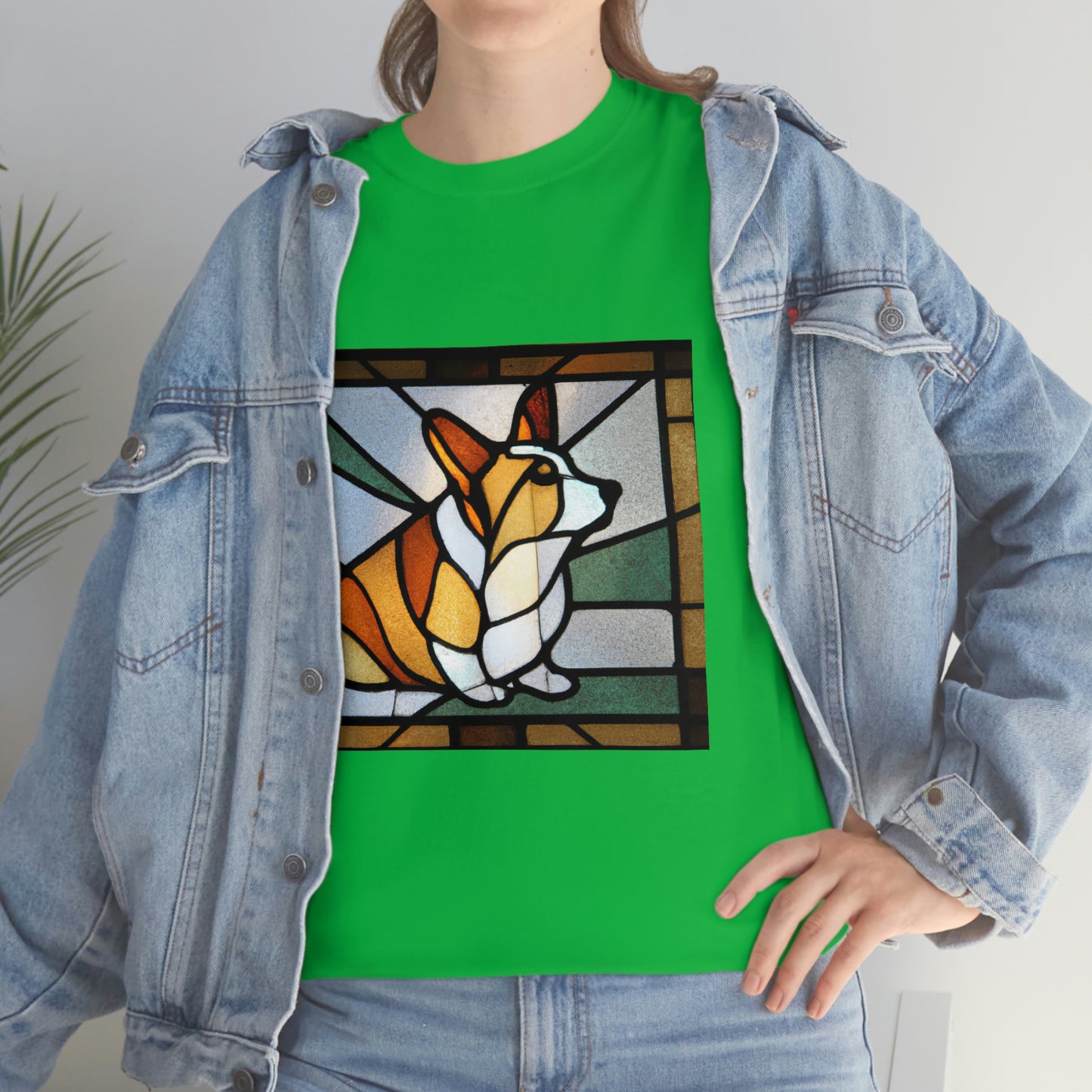 Corgi Stained Glass 3 Tshirt