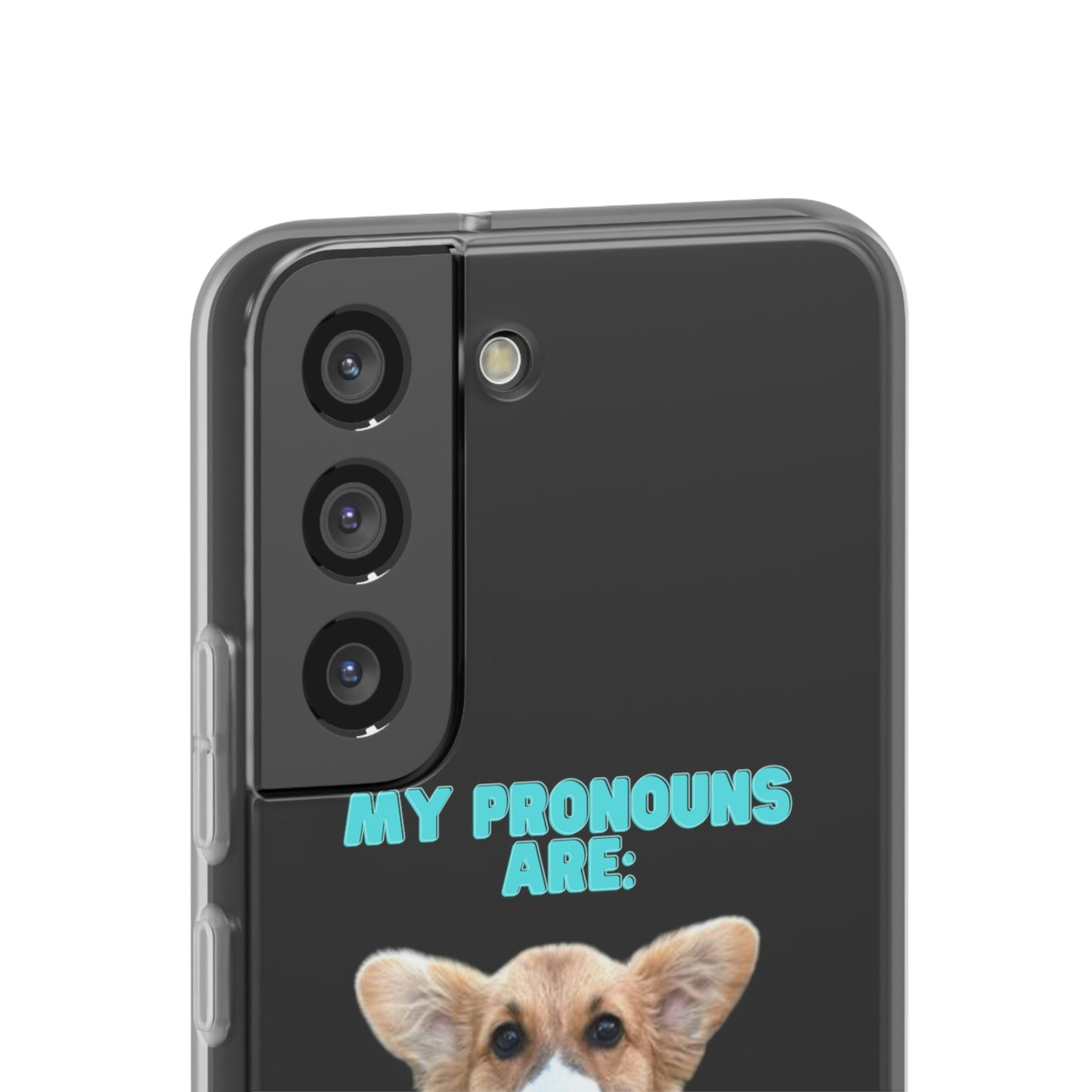 Corgi Pronoun Phone Case