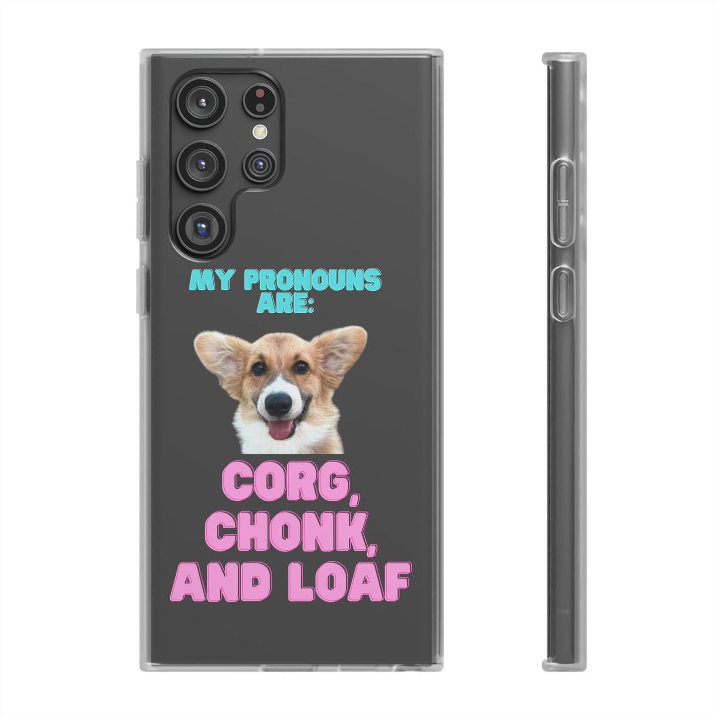 Corgi Pronoun Phone Case