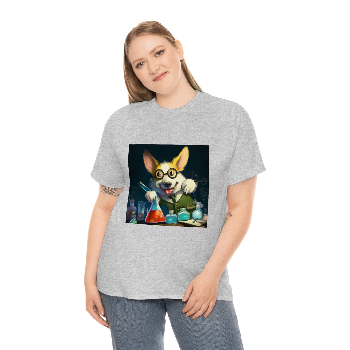 Making Fluffy Potion Corgi Tshirt