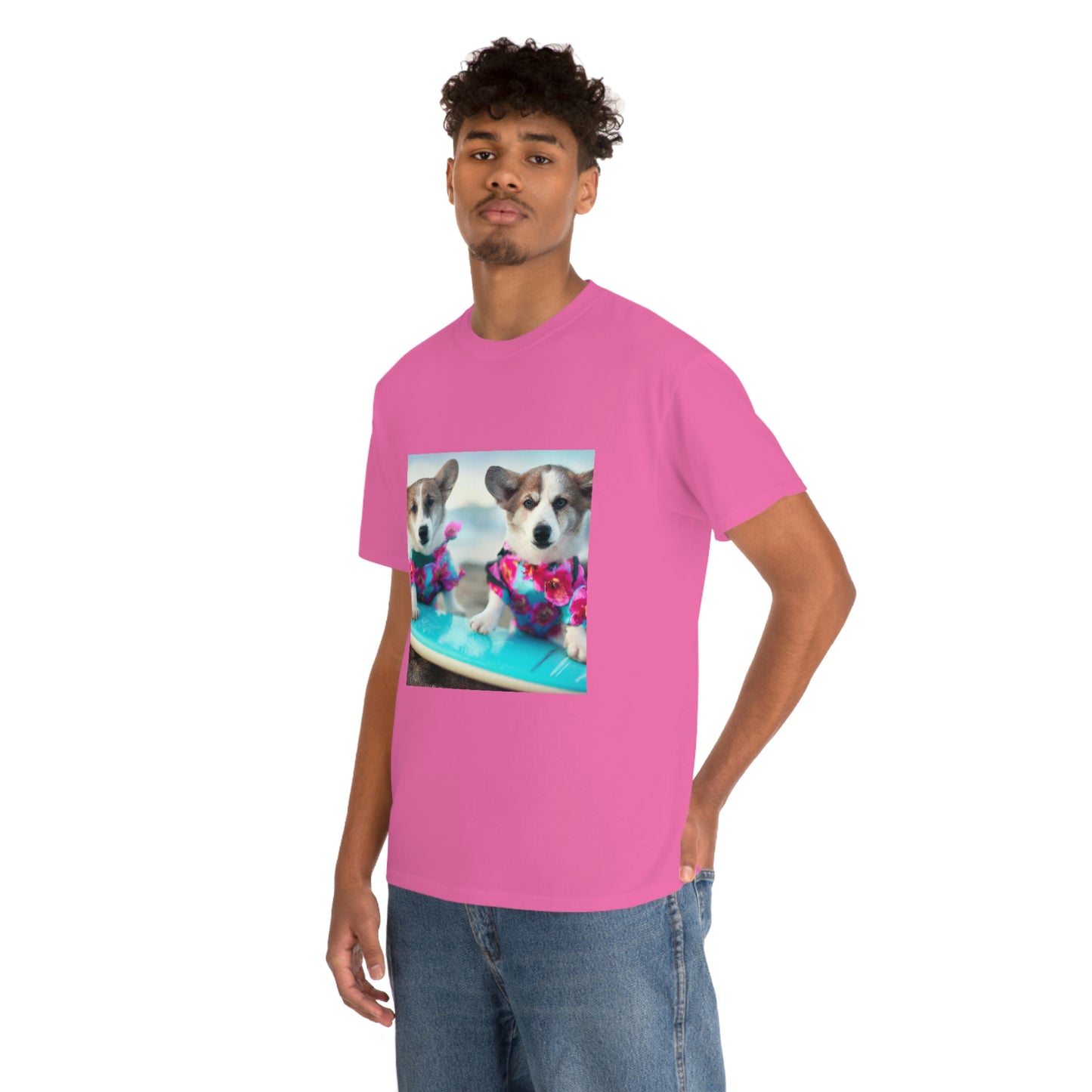 Surfs Up Corgi Tshirt