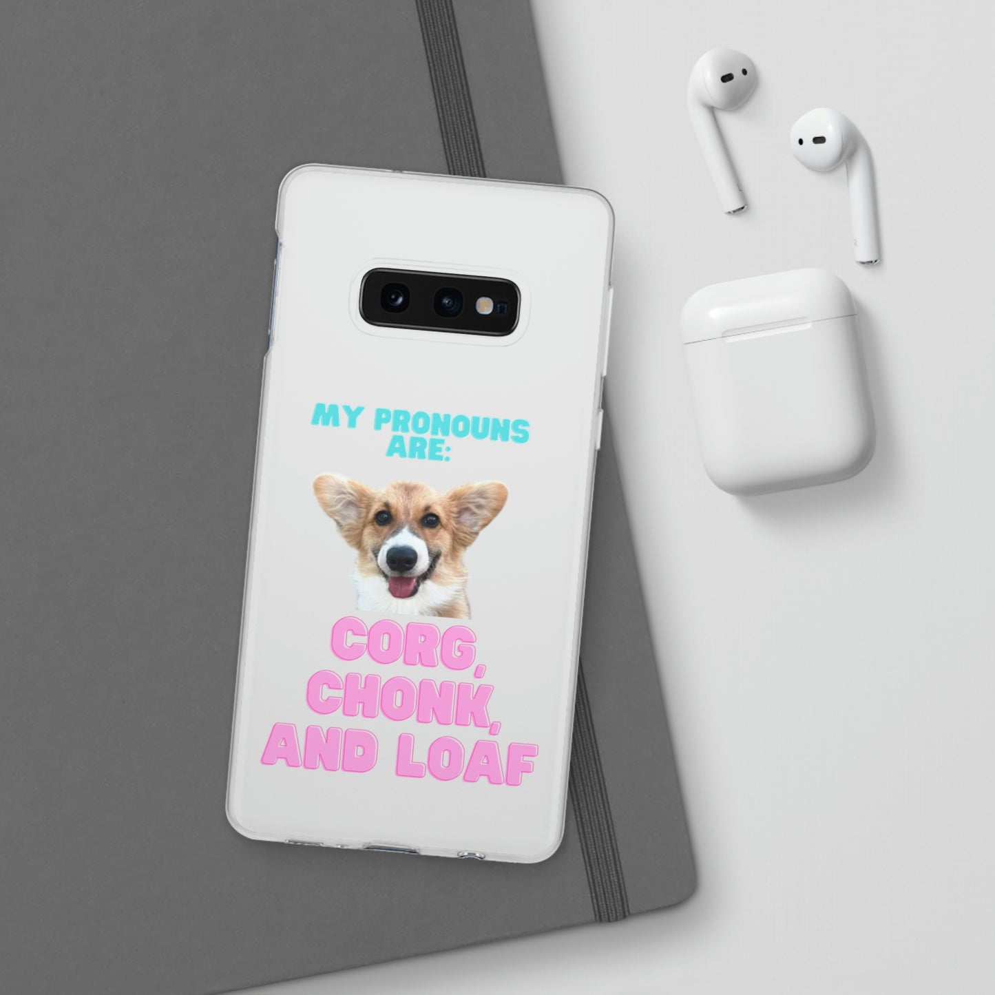 Corgi Pronoun Phone Case