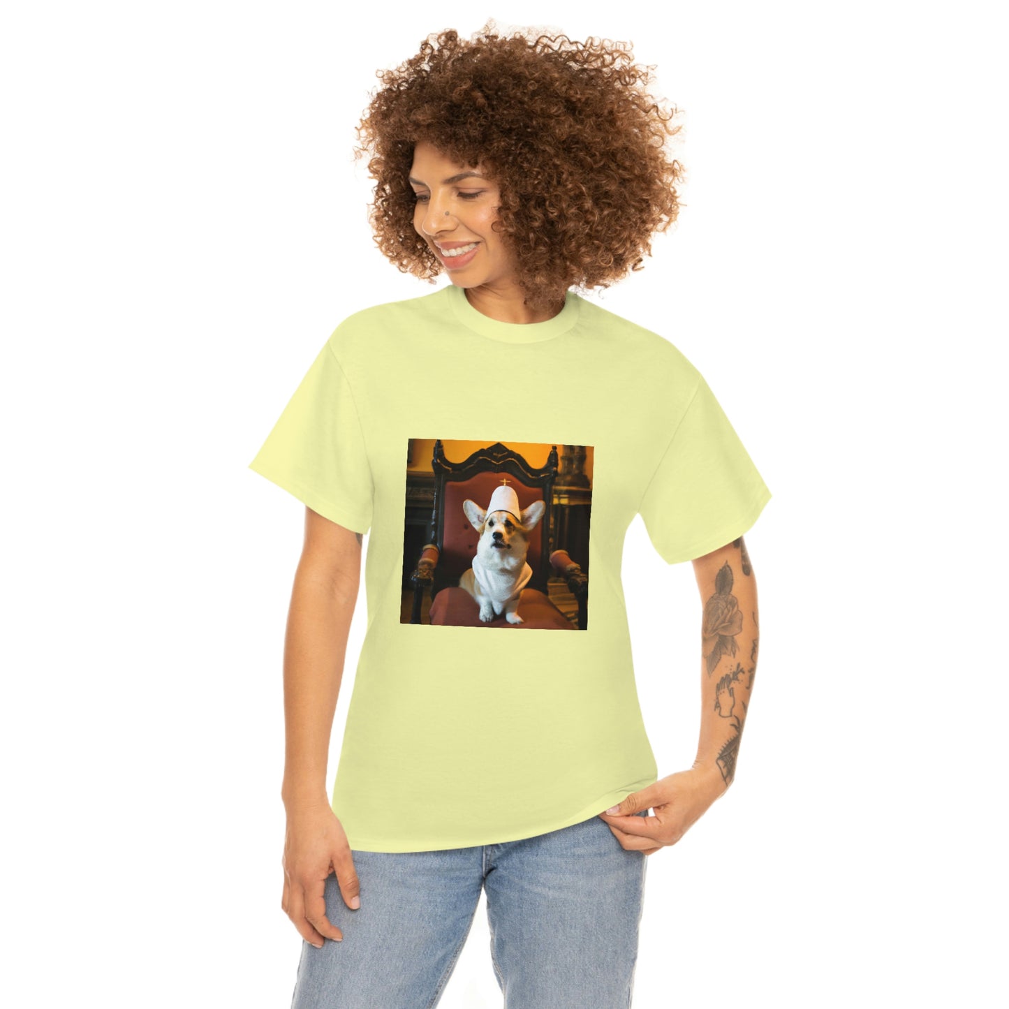 Papal Paws Corgi Tshirt