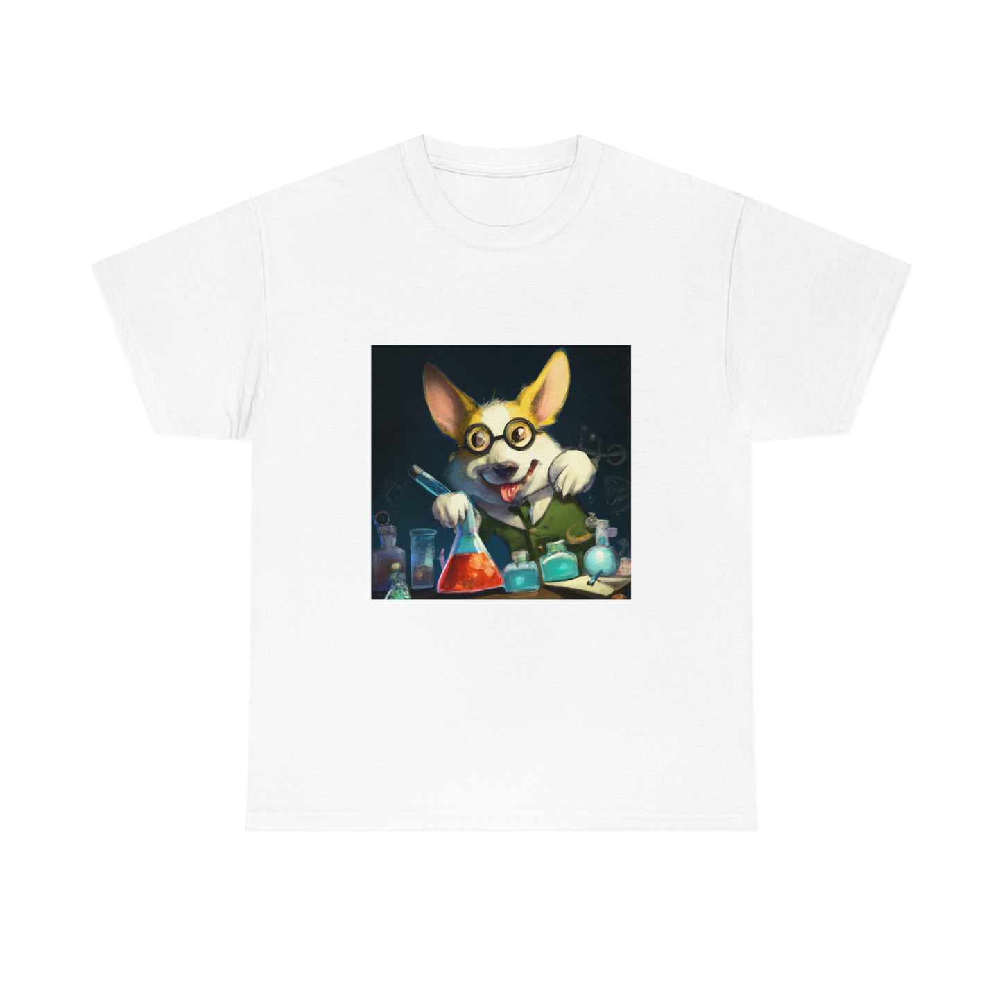 Making Fluffy Potion Corgi Tshirt