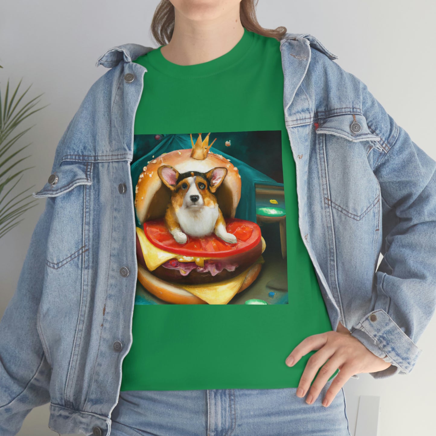 A Corgi with Cheese Please Tshirt