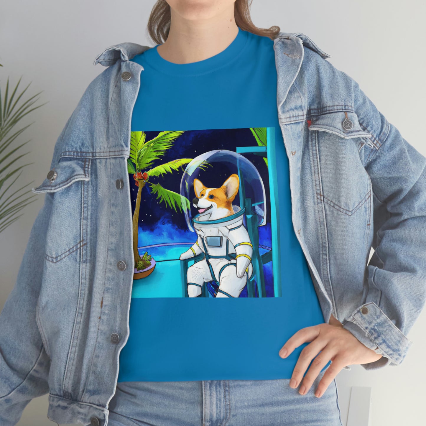 Corgi Spaceman Tshirt