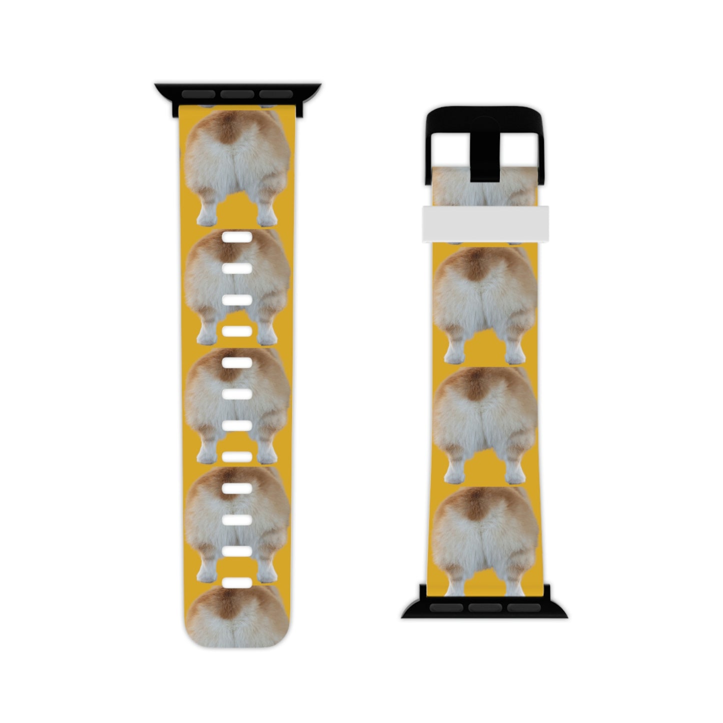 Yellow Corgi Butt Watch Band for Apple Watch