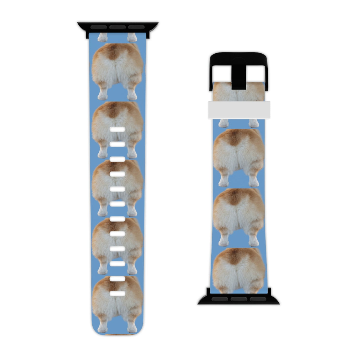 Blue Corgi Butt Watch Band for Apple Watch