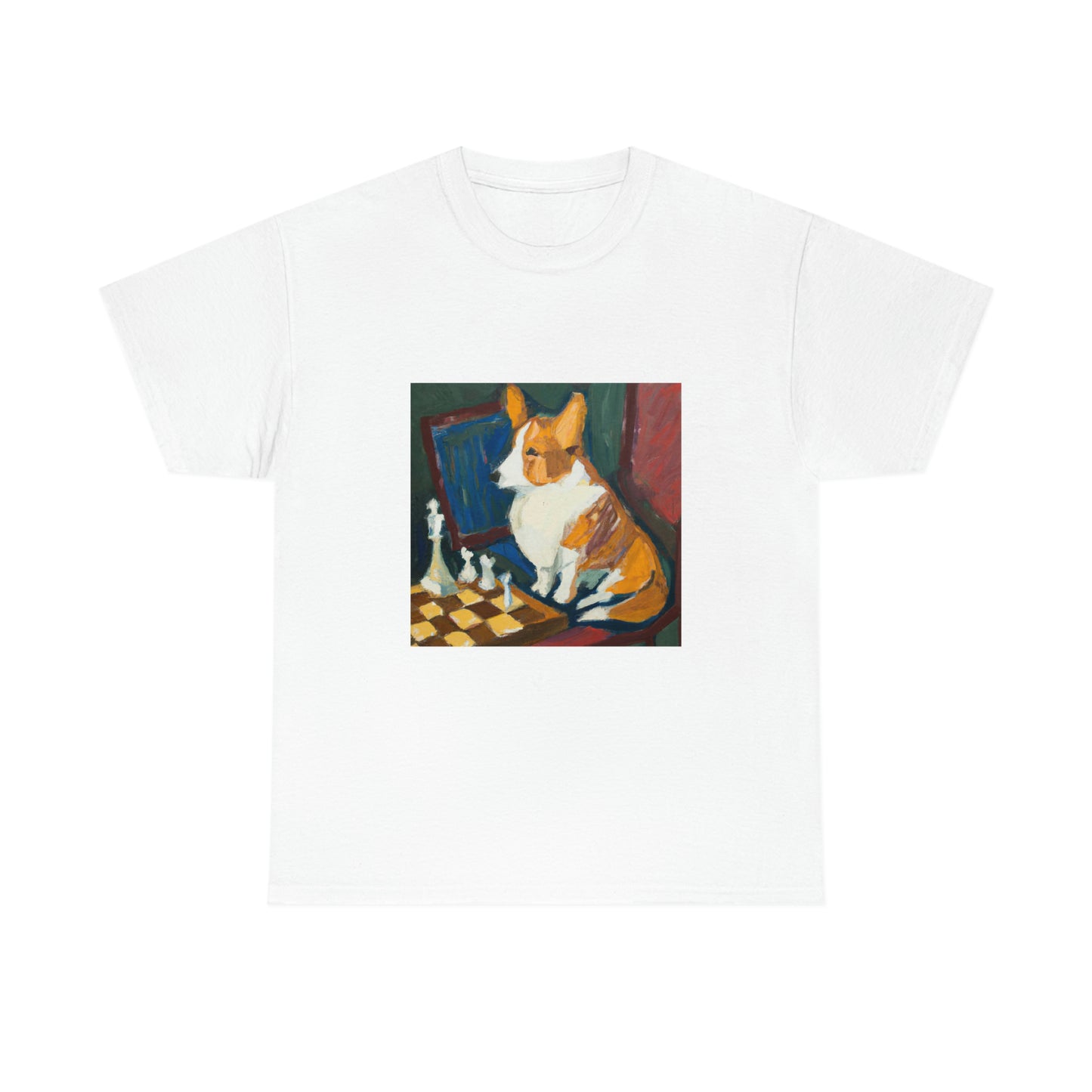 Checkmate in Three Corgi Tshirt