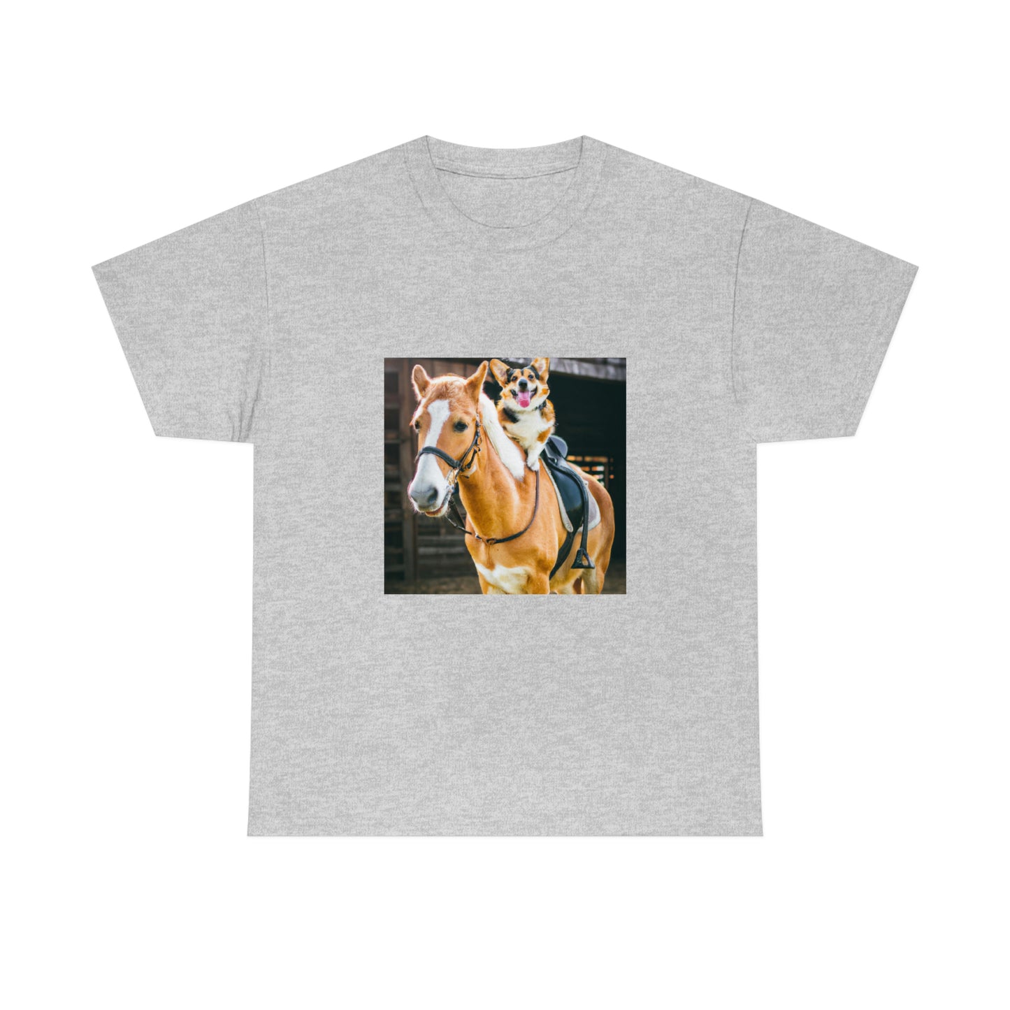 Saddle Up Short Legs Corgi Tshirt