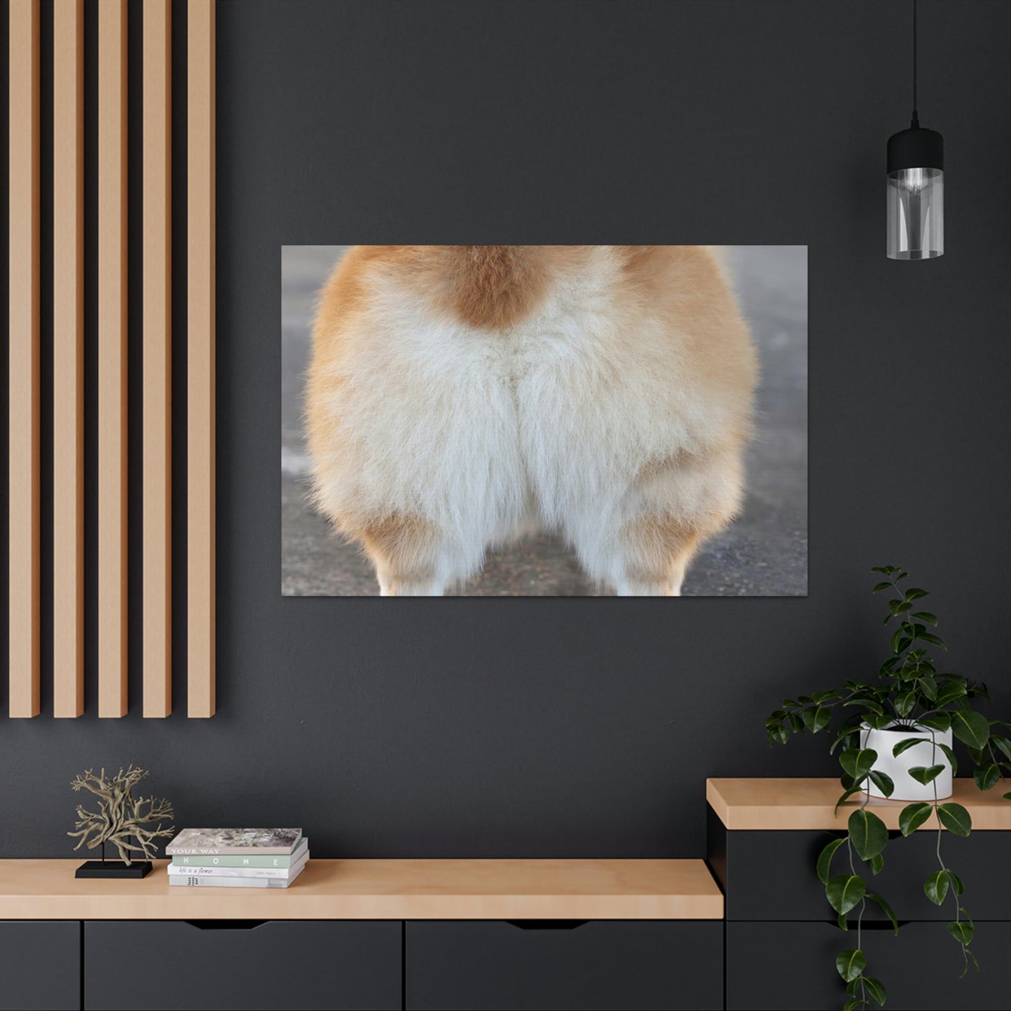 Corgi Butt Canvas