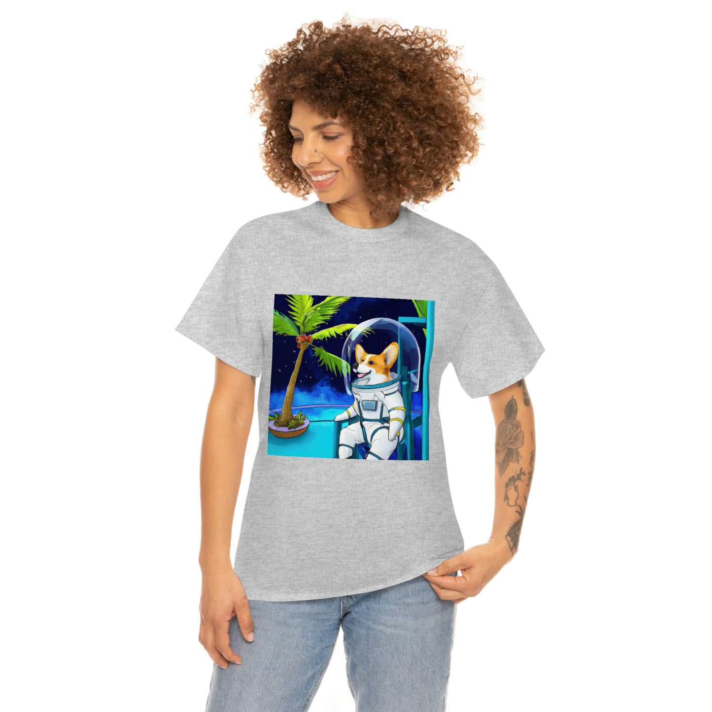 Corgi Spaceman Tshirt