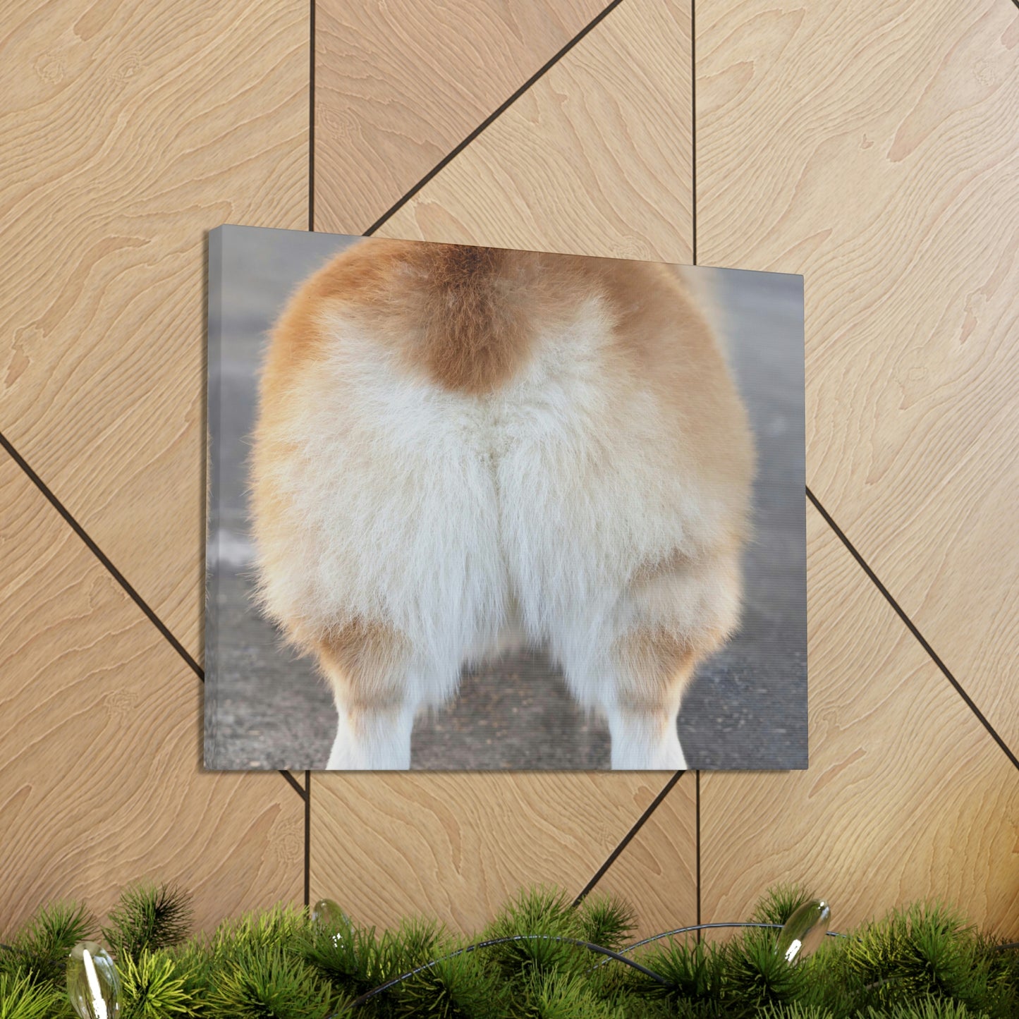 Corgi Butt Canvas