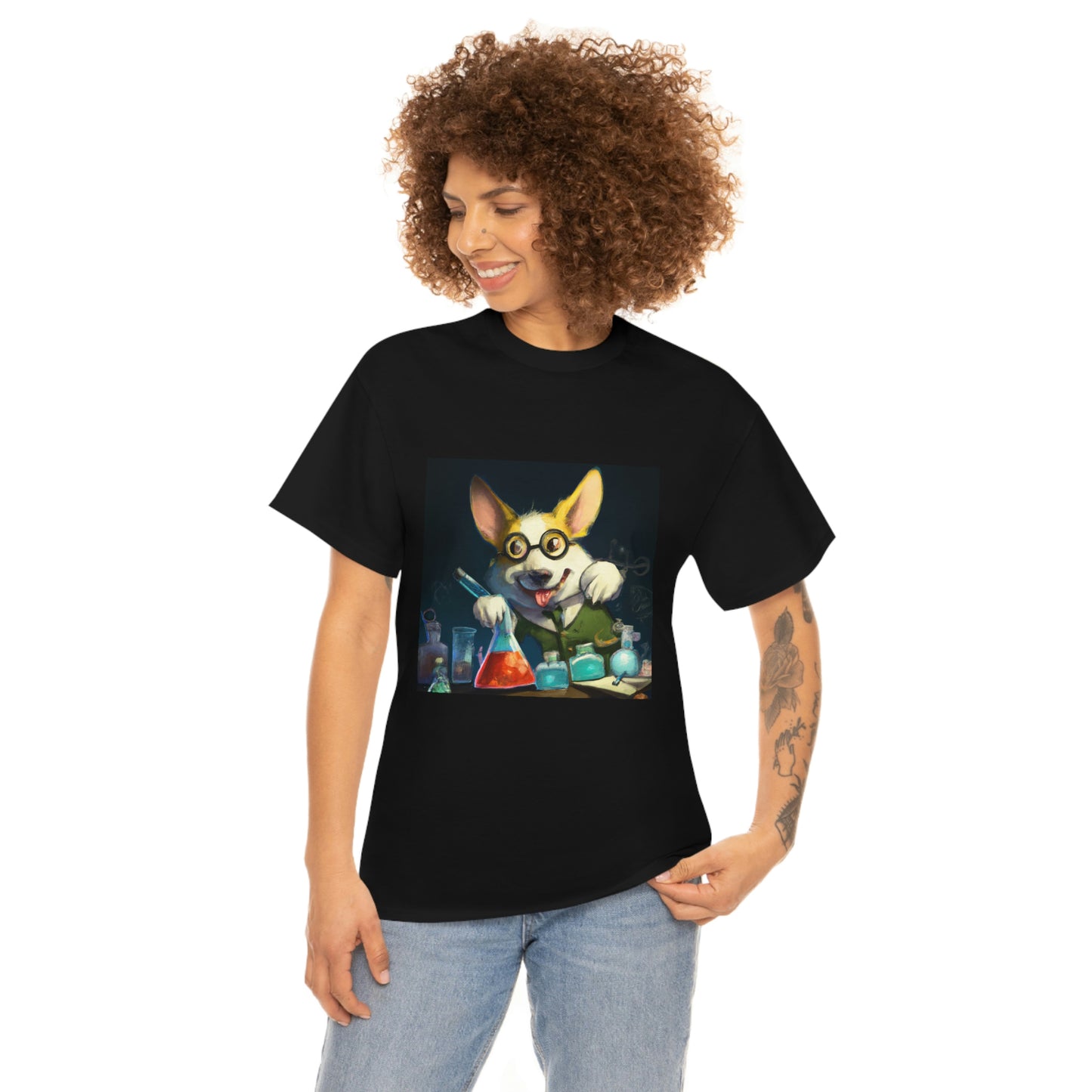 Making Fluffy Potion Corgi Tshirt