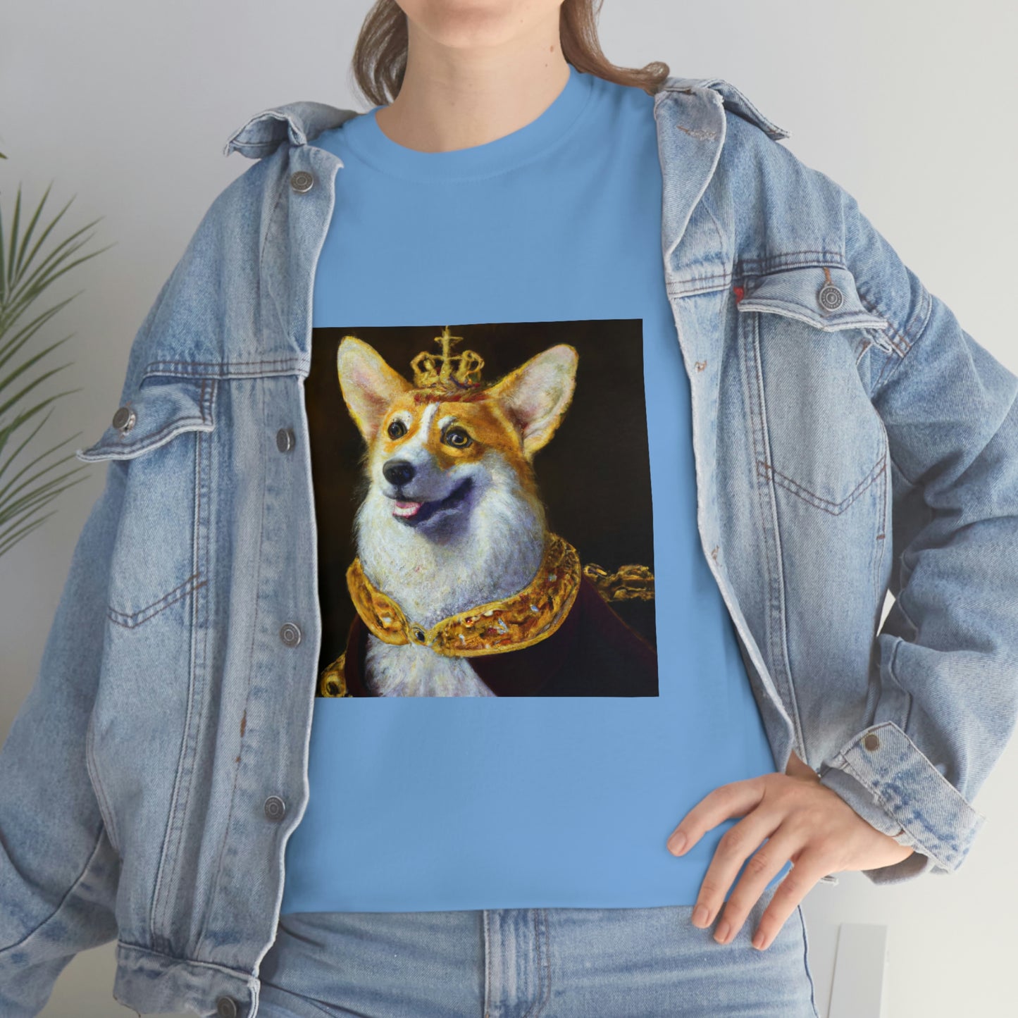 Kneel Before the Chonk Corgi Tshirt