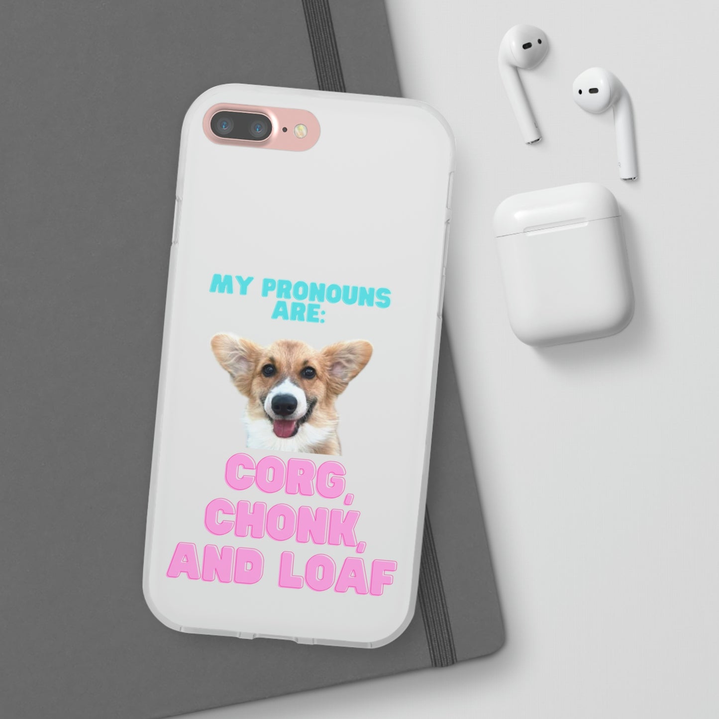 Corgi Pronoun Phone Case