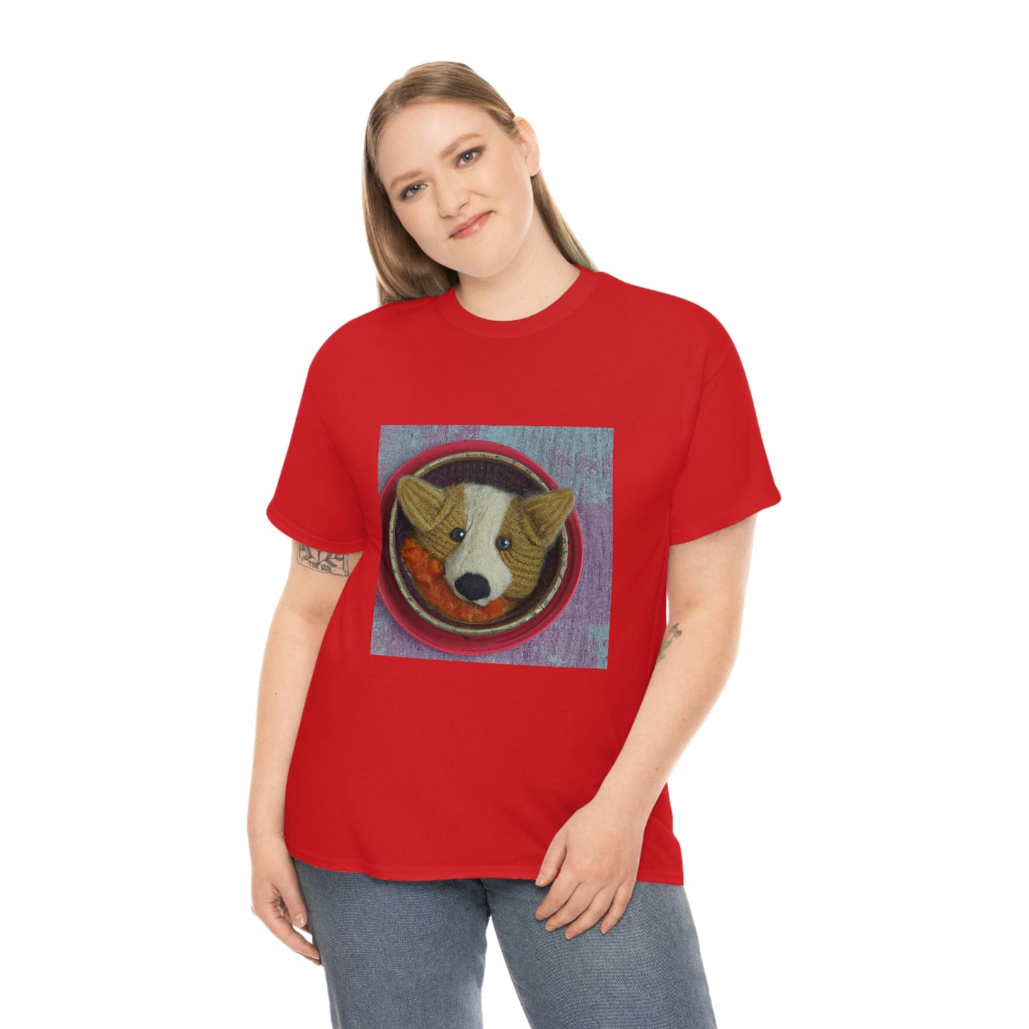 Knit Corgi Soup Tshirt