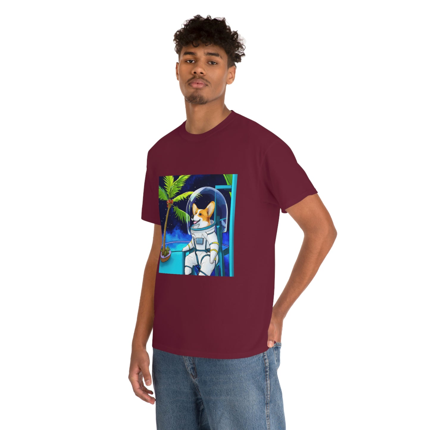 Corgi Spaceman Tshirt